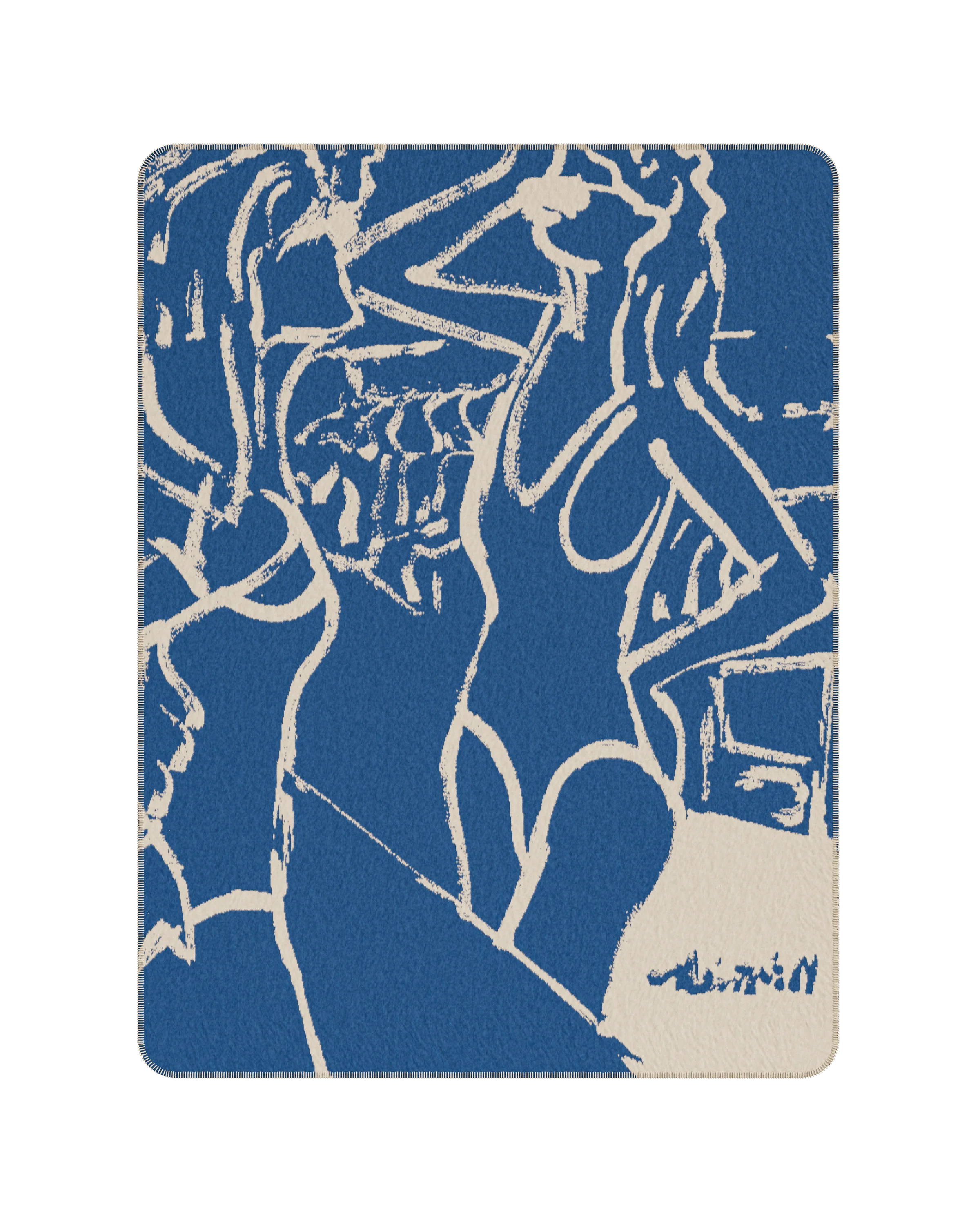 Koc M. Żytniak x Feum sandbeige und meeresblau