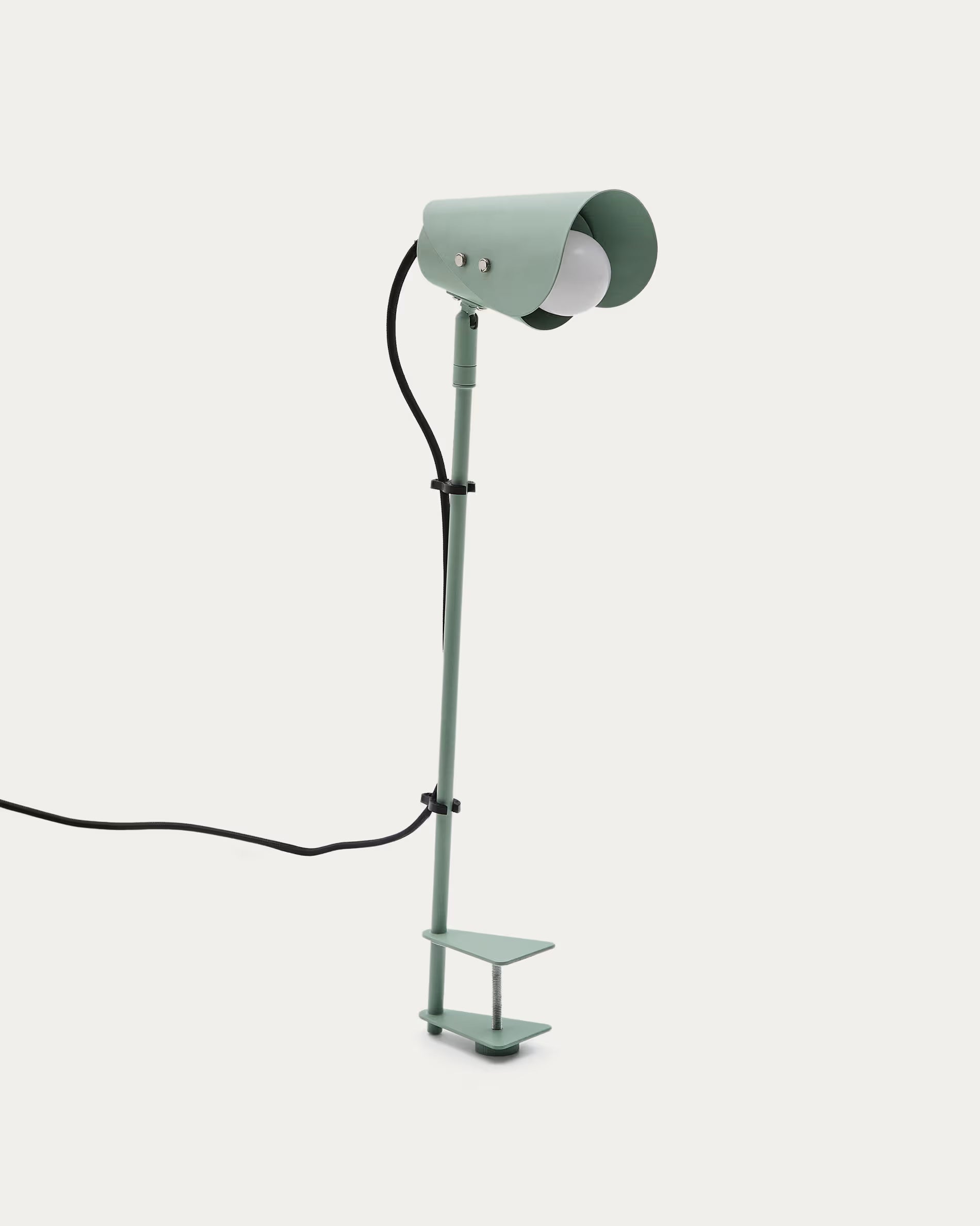 Schreibtischlampe mit Klemme JULA grün
