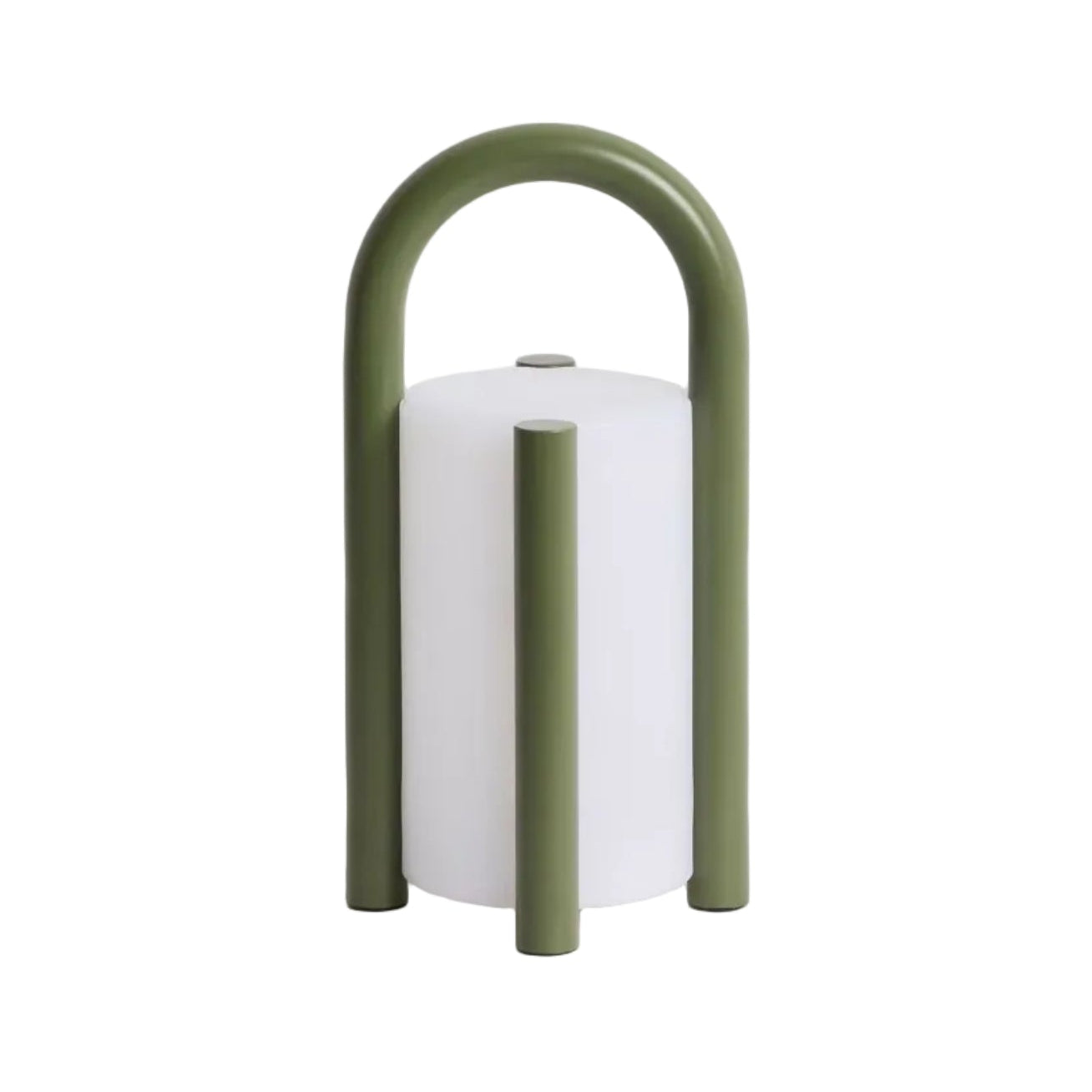Tragbare Gartenlampe LEROS grün