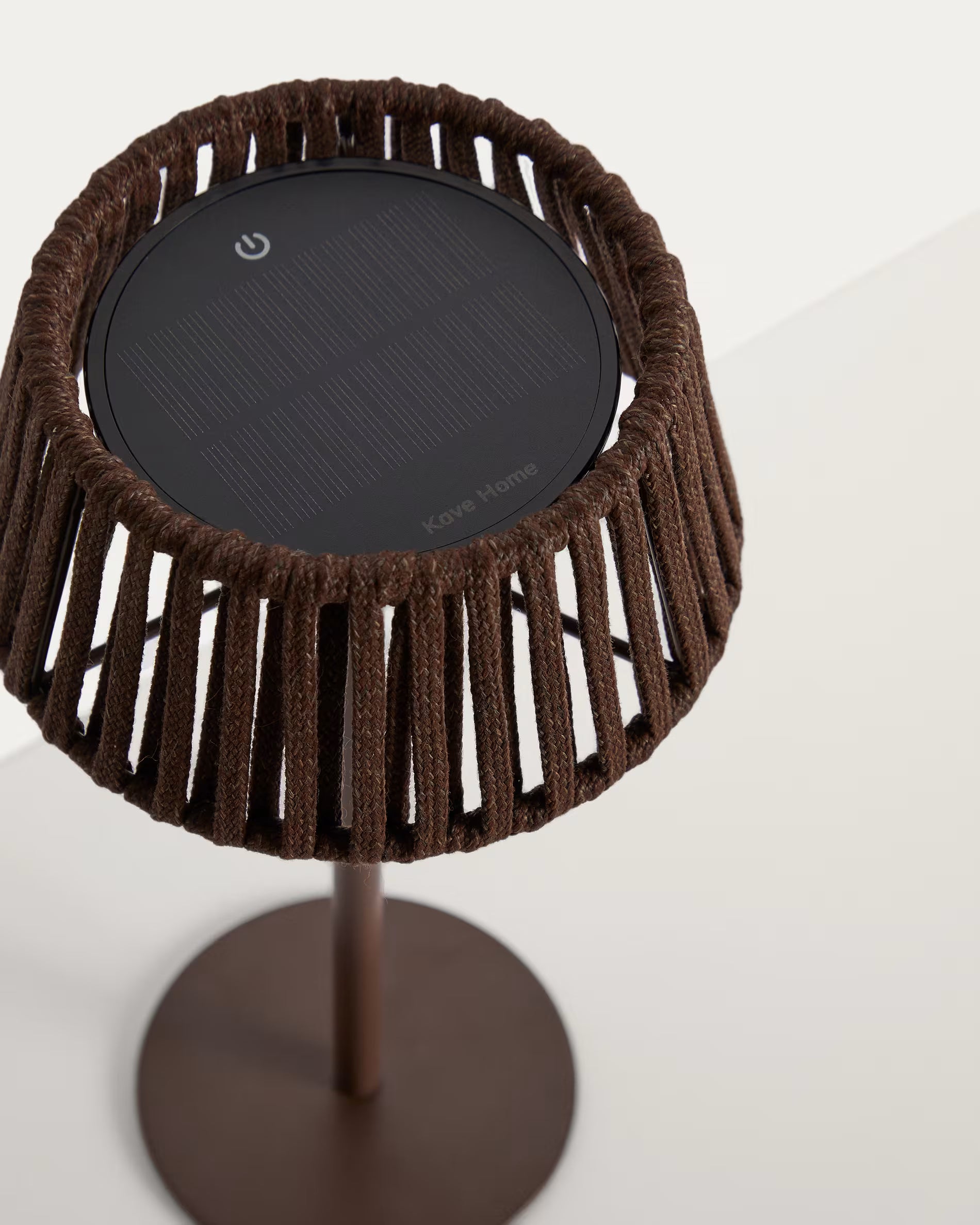 Zonne-energie tuinlamp ALDET bruin