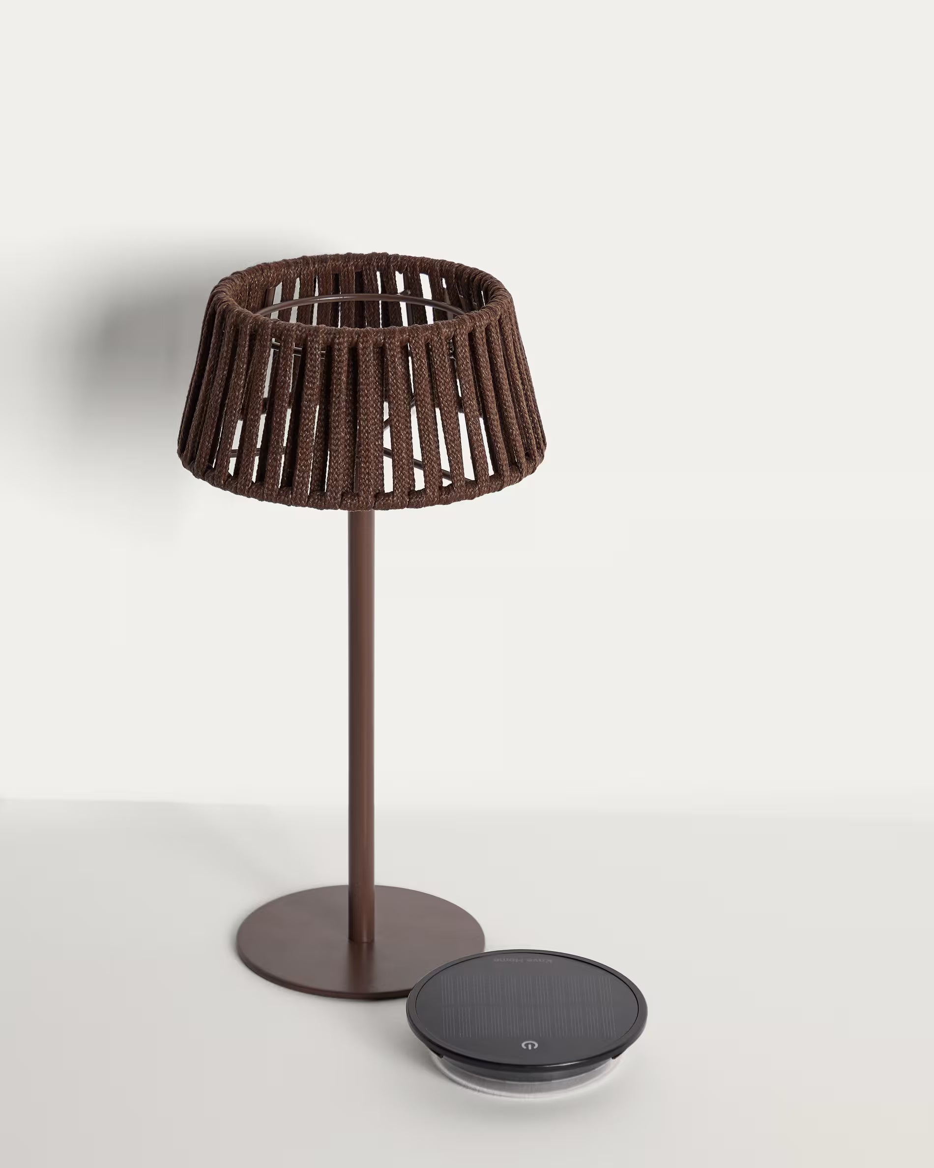 Zonne-energie tuinlamp ALDET bruin