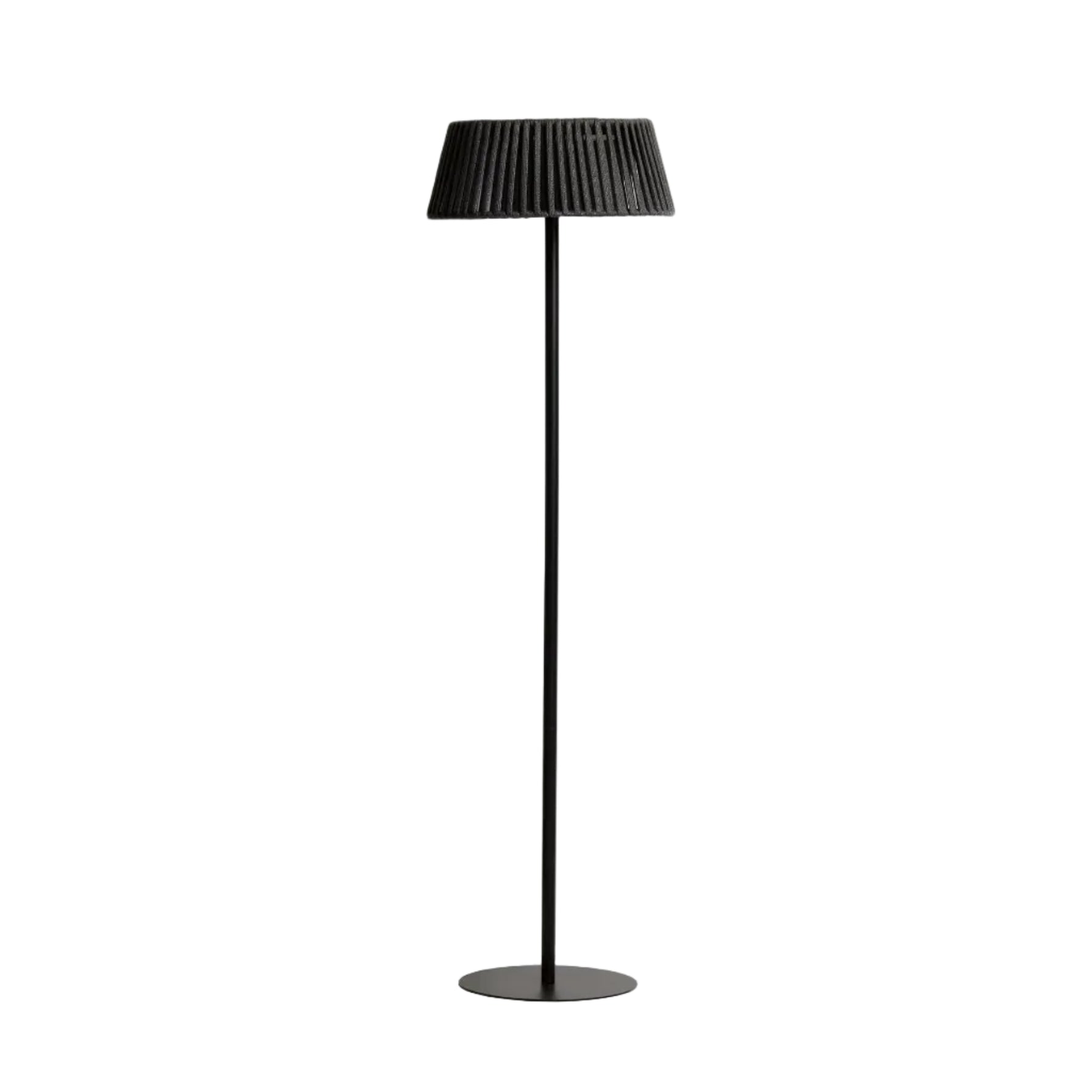 Lampa ogrodowa podłogowa solarna ALDET czarny – Kave Home