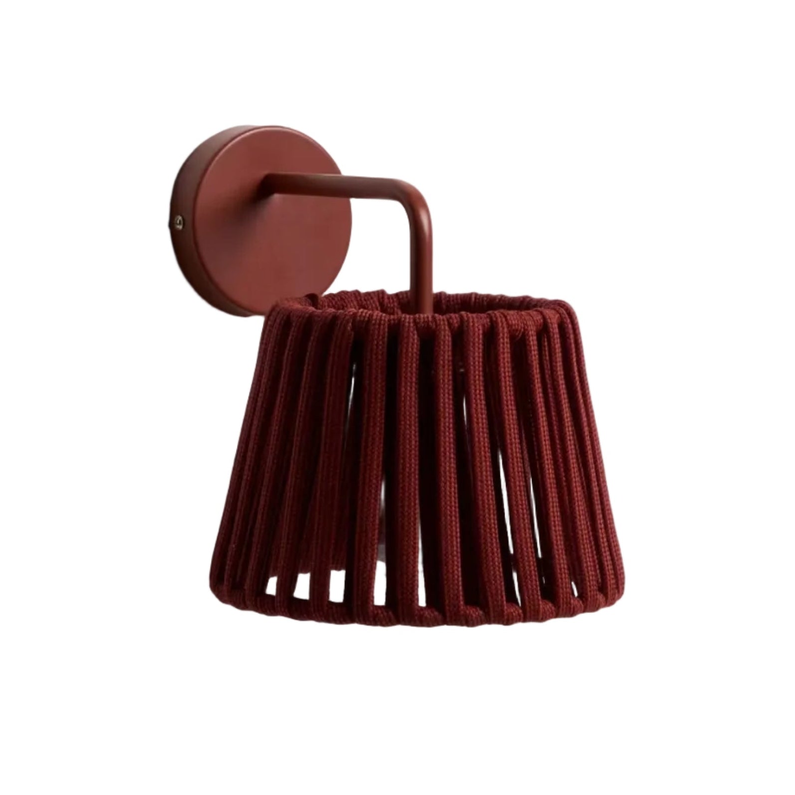 Lampa ogrodowa ścienna solarna ALDET terakota – Kave Home