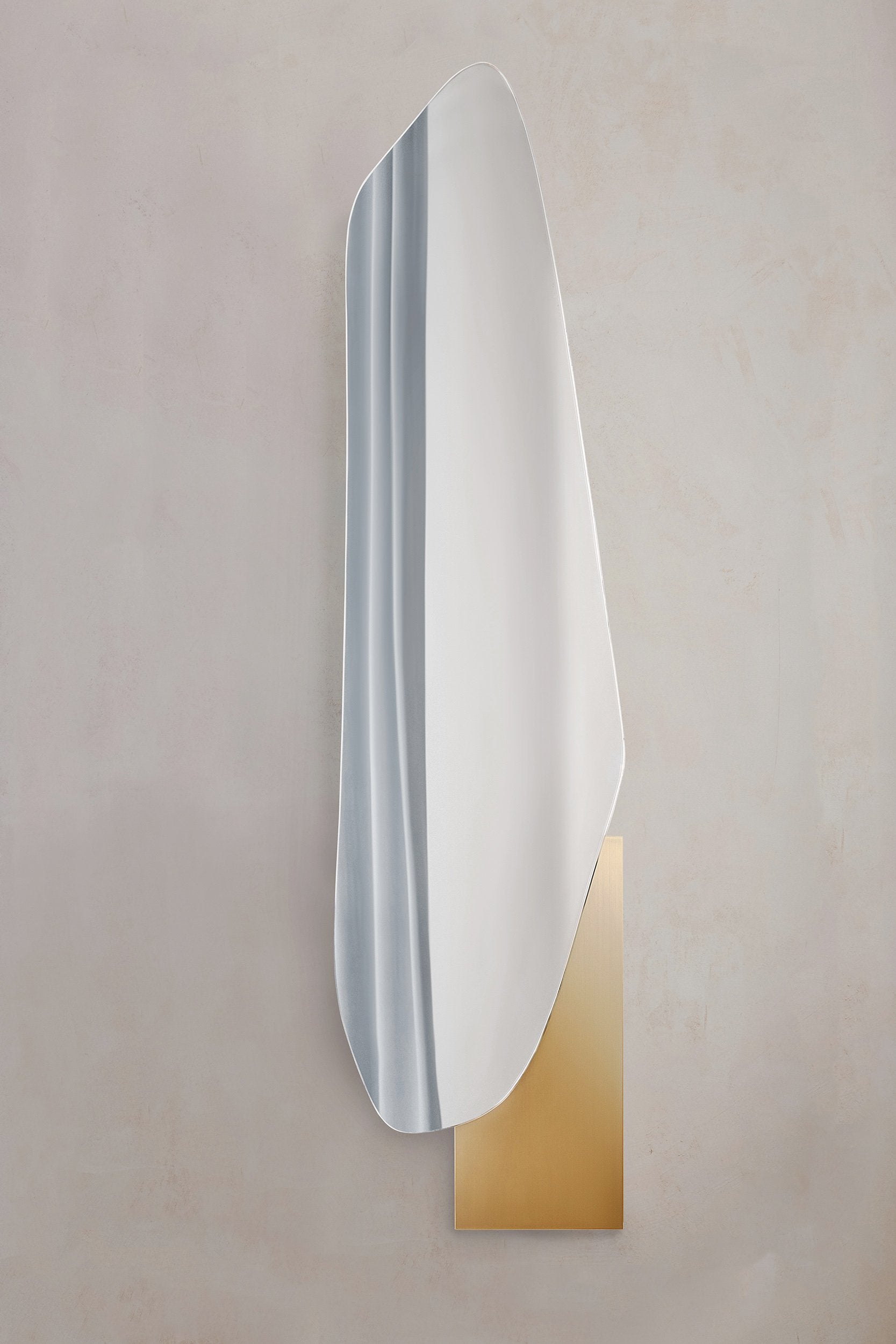 Lustro LAKE 2 personalizowane – marmur