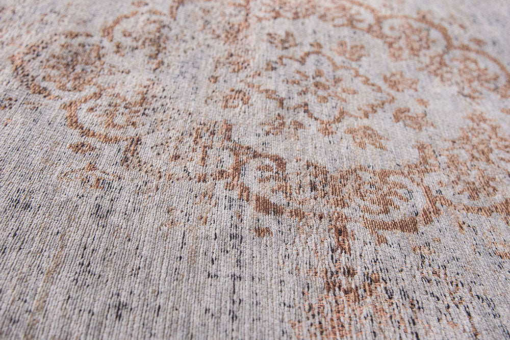 Vloerkleed MEDAILLON GREY EBONY bruin-grijs