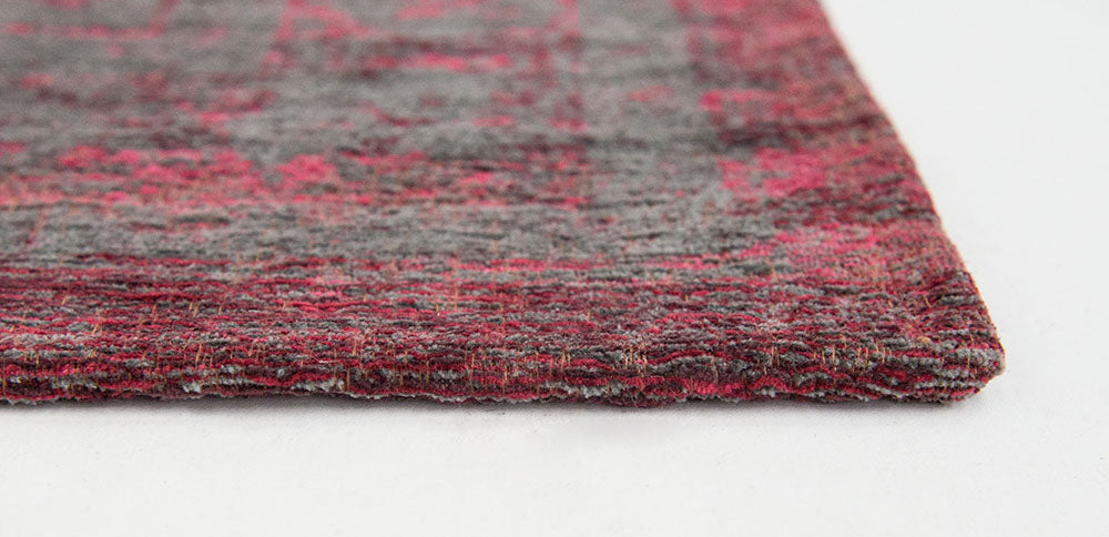 Medillon pink flash rug pink-gray