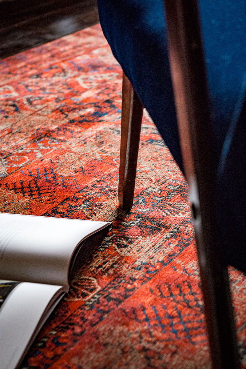 Vloerkleed HADSCHLU Rood