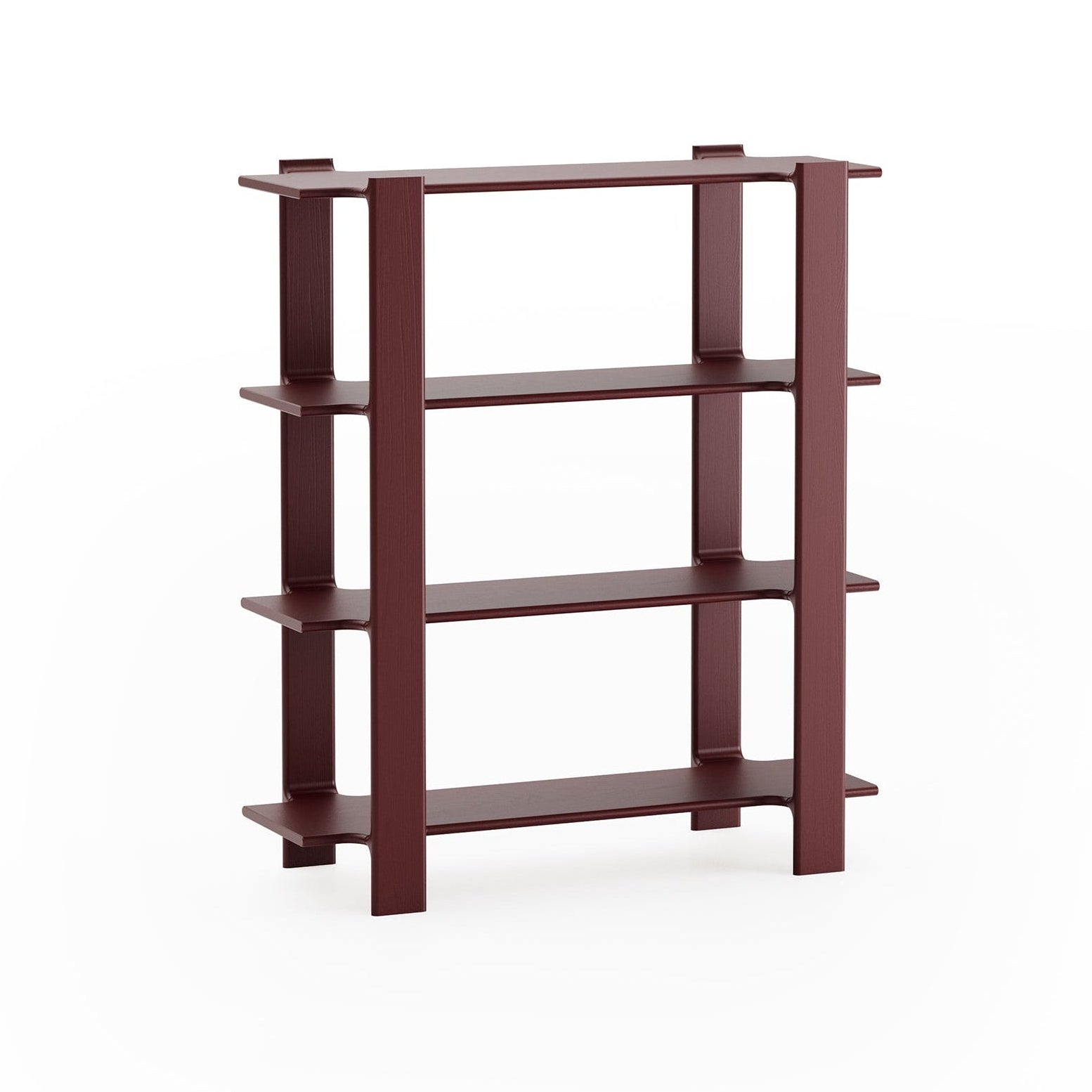 LIGO Shelf Burgundy Oak Wood