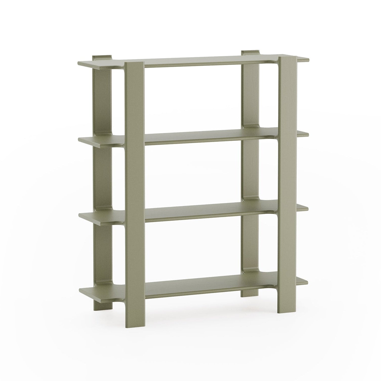 Boekenkast LIGO olijfhout eiken