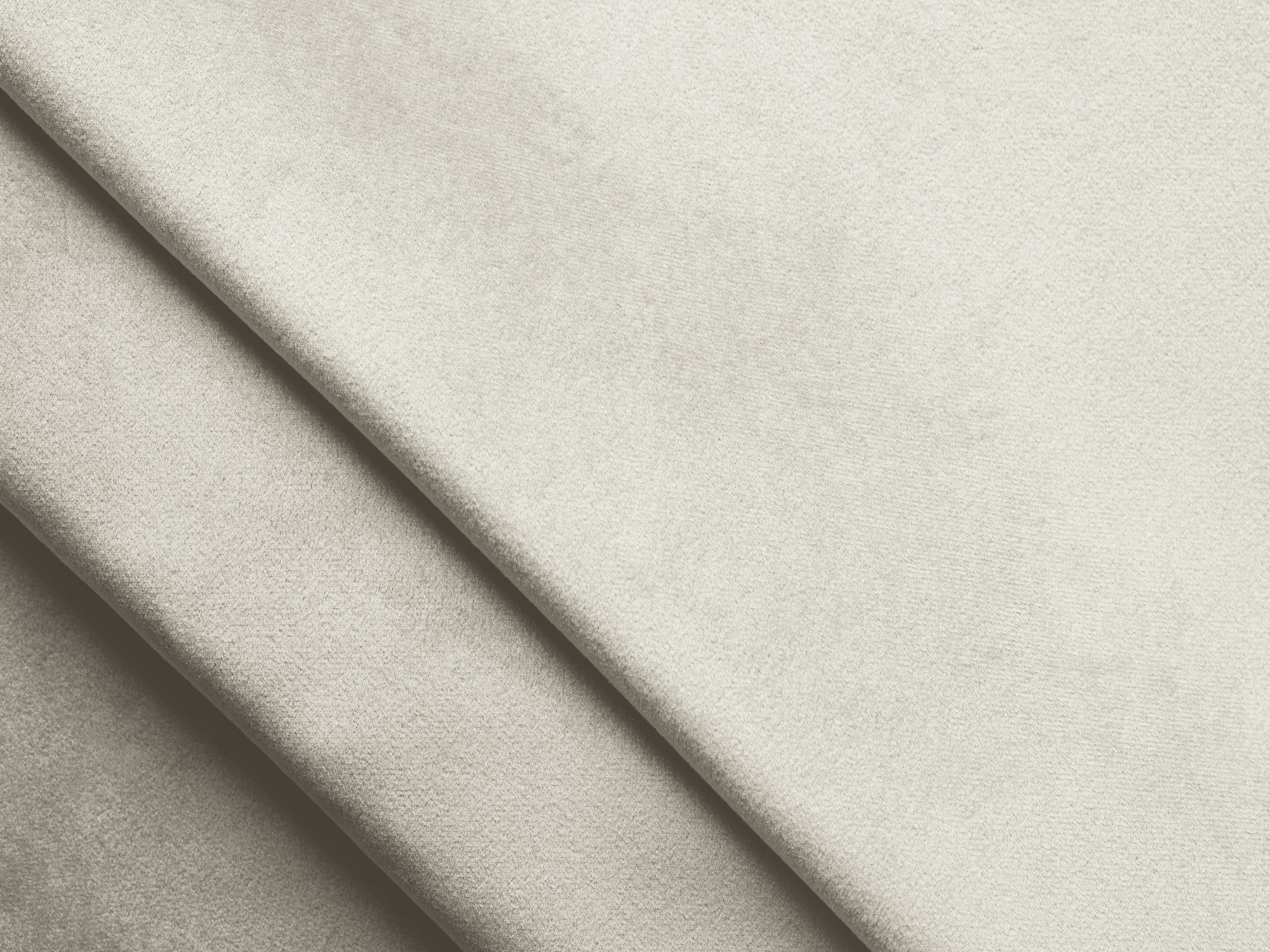 Puf / modulaire fluwelen LOKUA lichtbeige