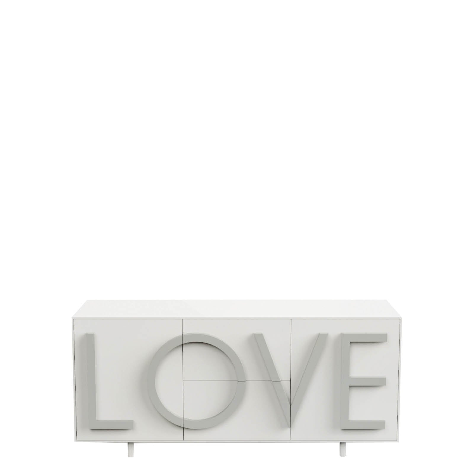 LOVE Kommode weiß