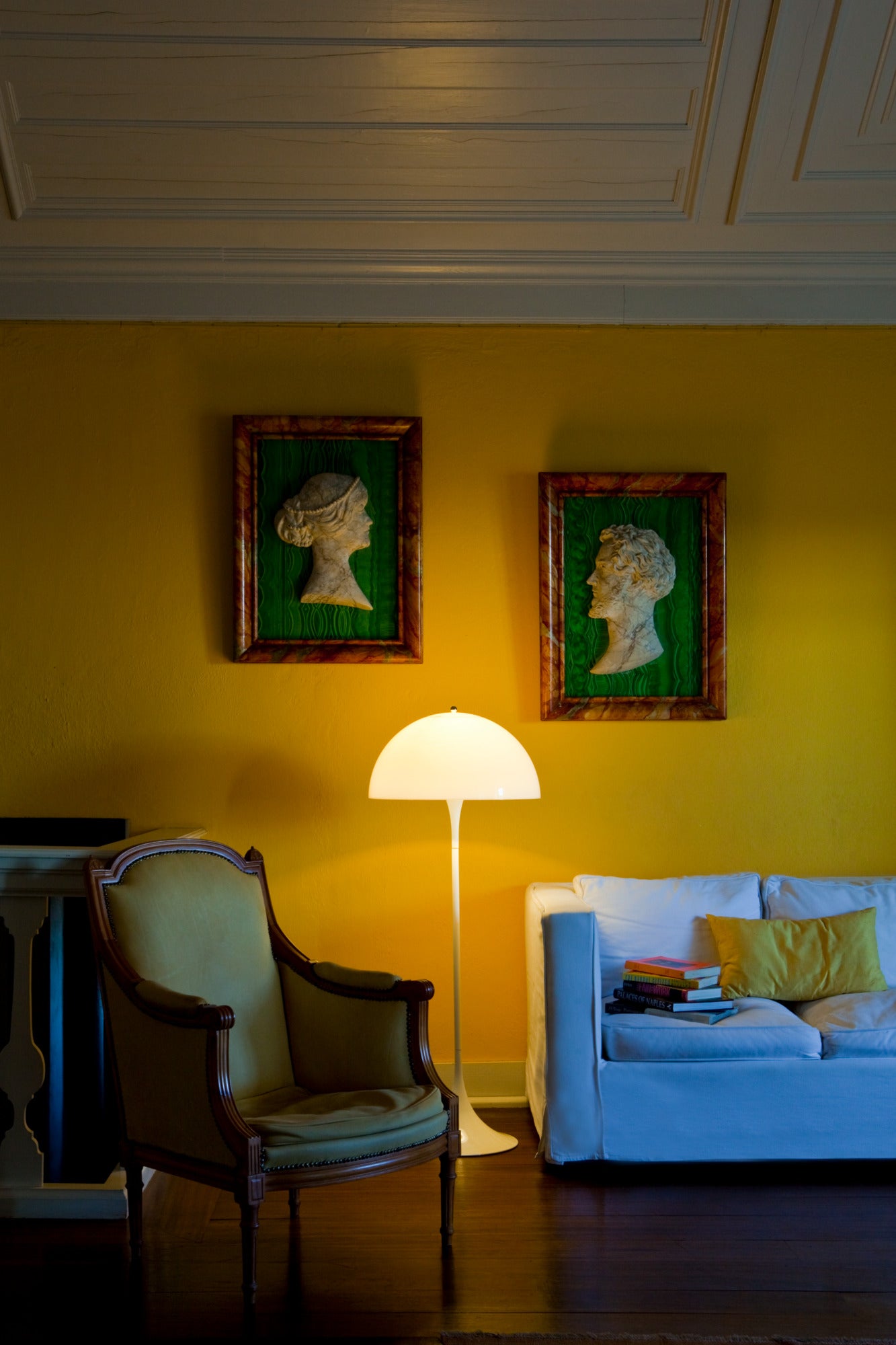 PANTHELLA Floor Lamp White