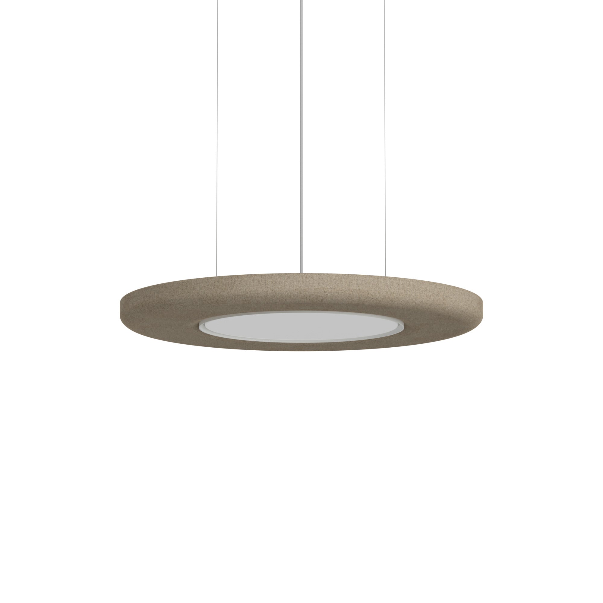 Hanglamp LP SLIM ACOUSTIC witte rand
