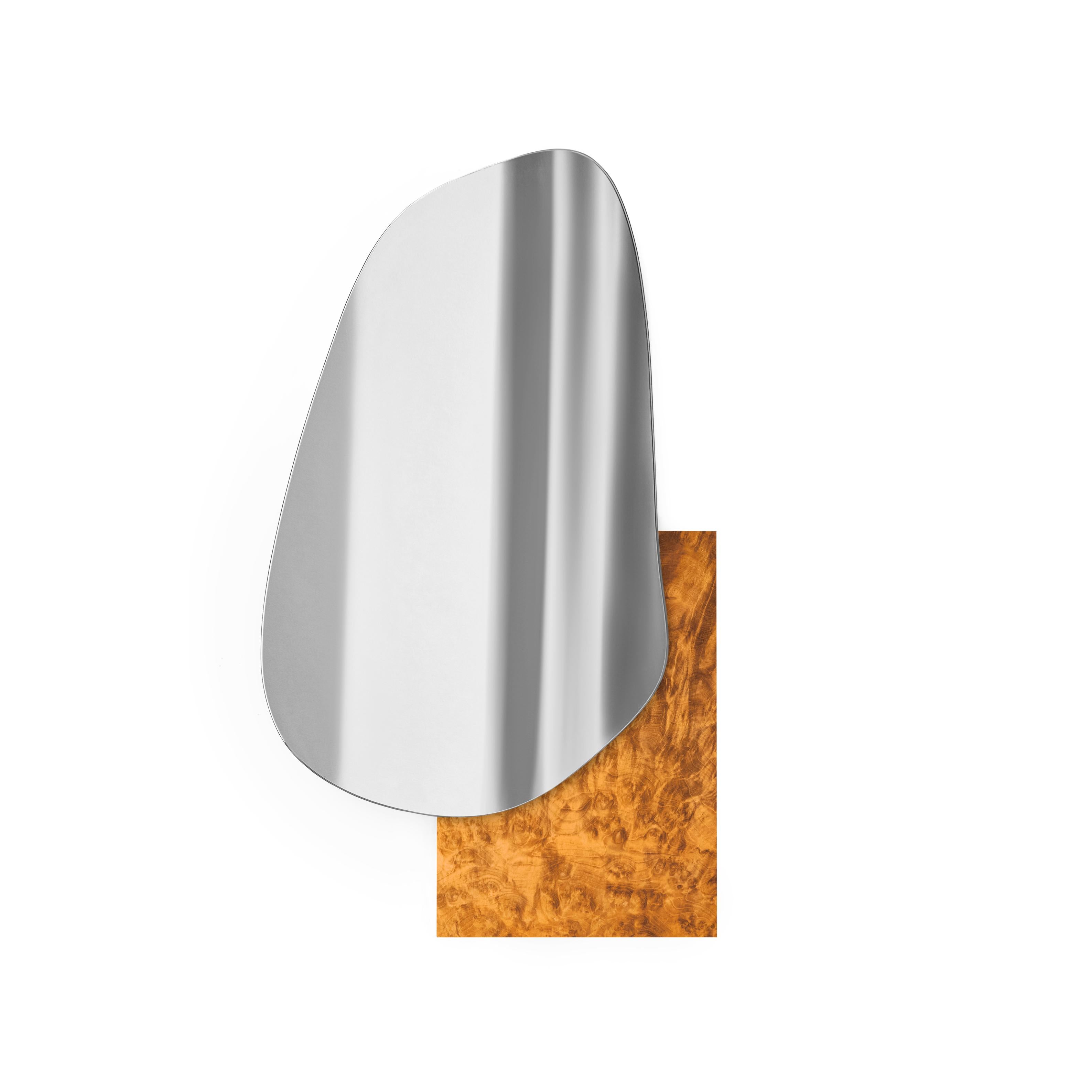 Lustro LAKE 3 personalizowane – marmur, Noom