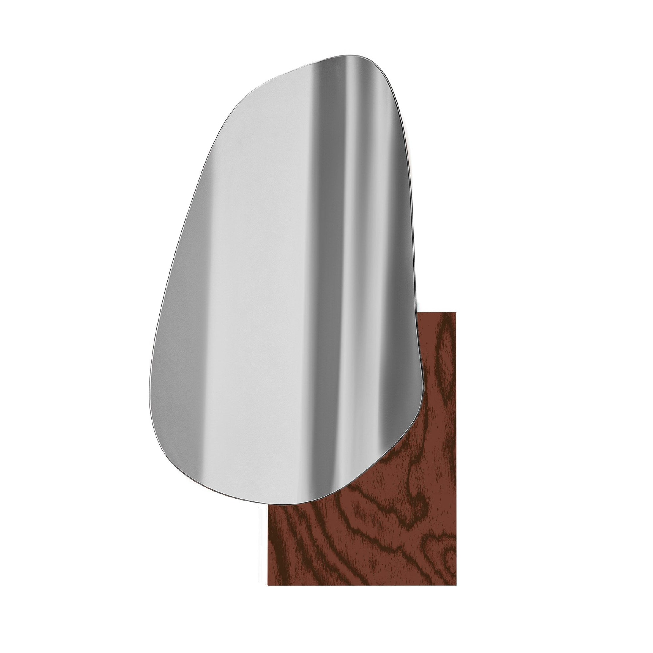 Lustro LAKE 3 ALPI braunes Holzfurnier