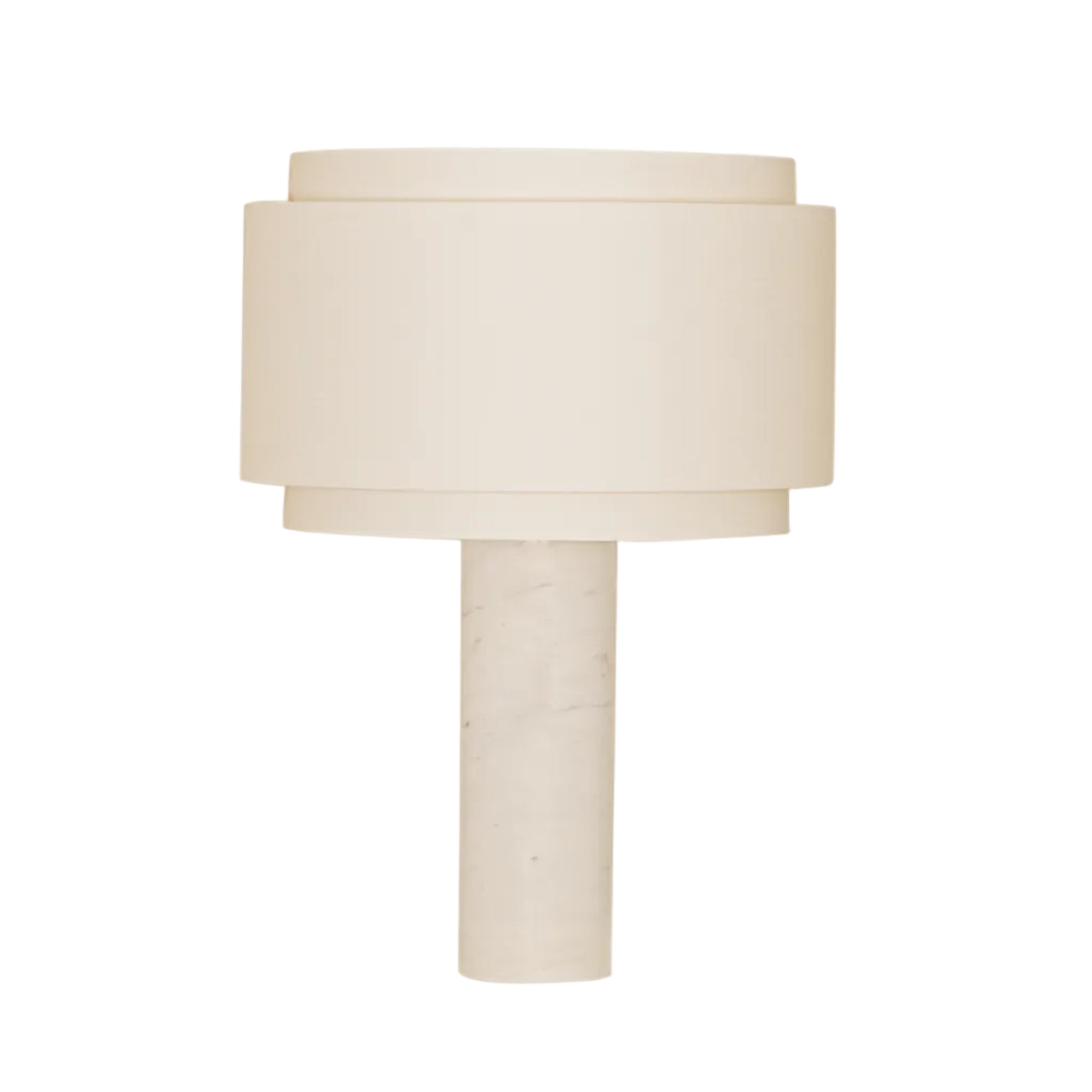 PIPO DUOBLE Table Lamp White Marble