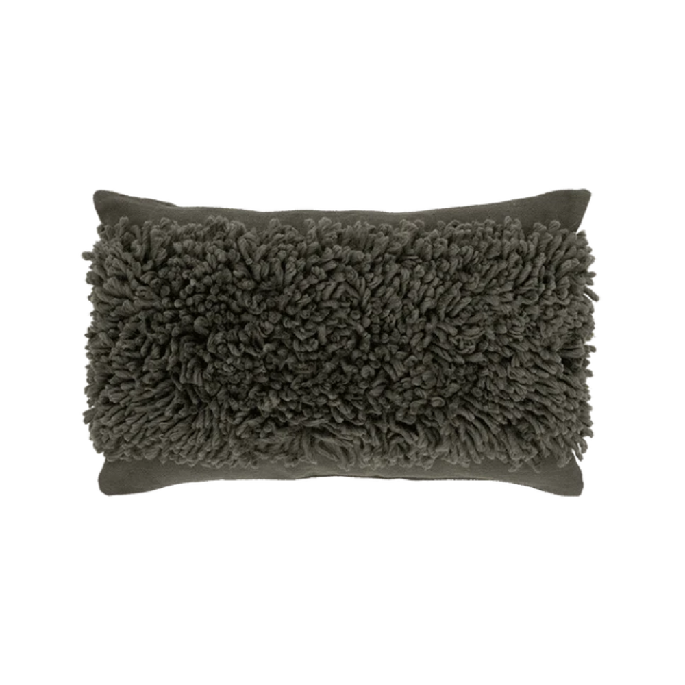 Kussen MALIN grijs-groen