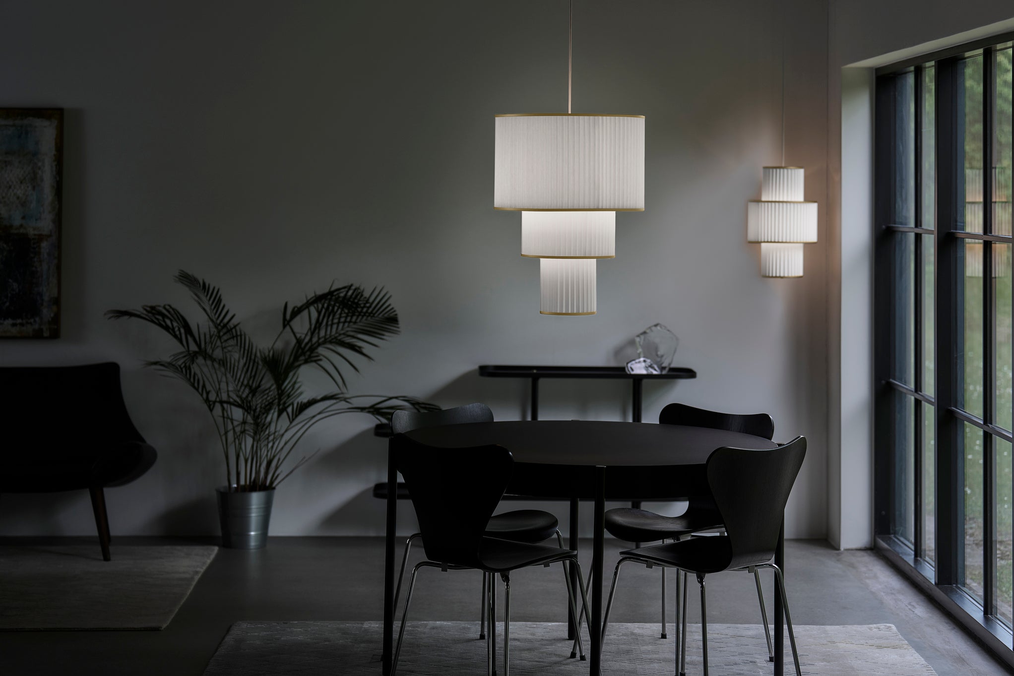 Hanglamp MODEL 112 PLIVELLO wit met goud
