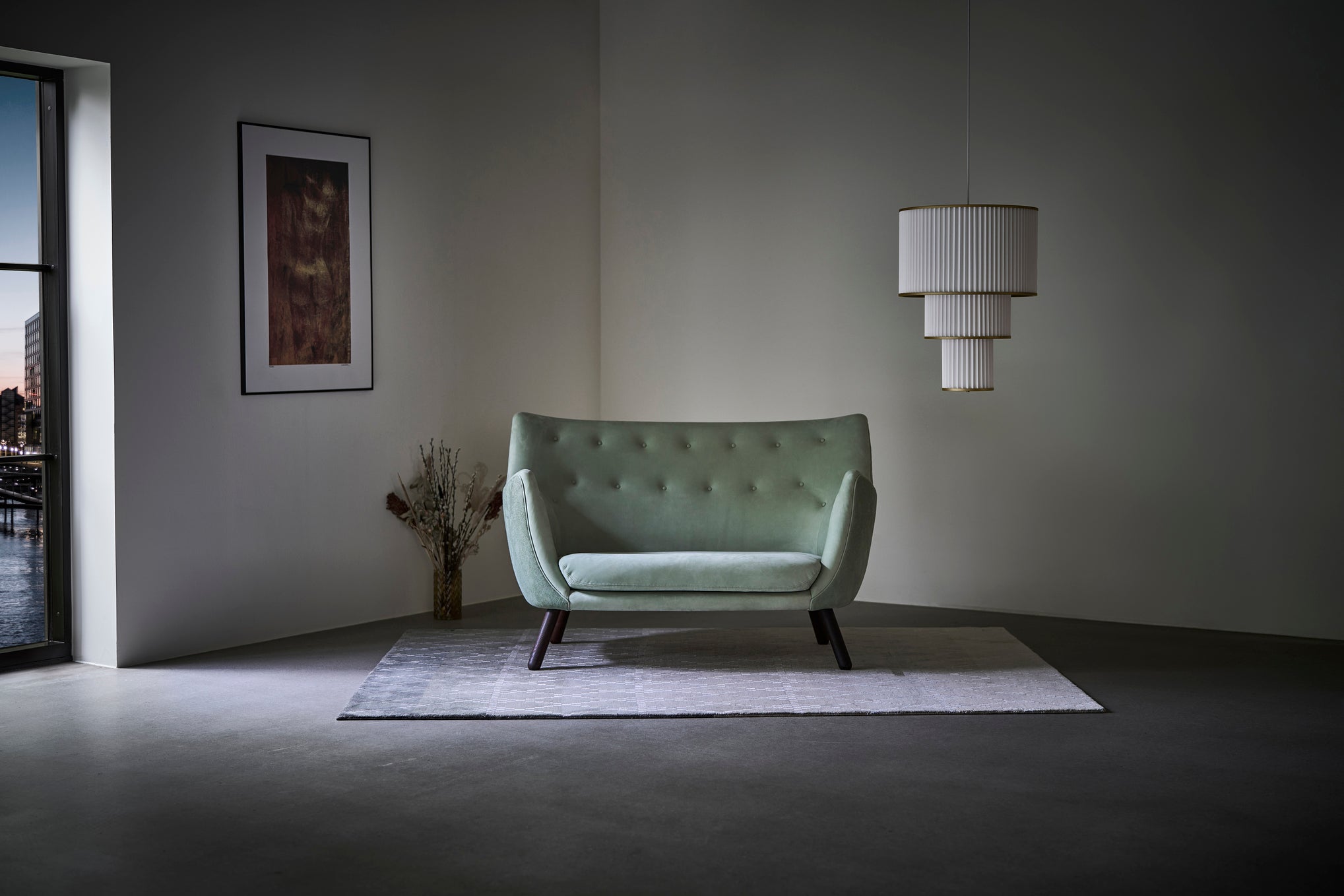 Hanglamp MODEL 112 PLIVELLO wit met goud