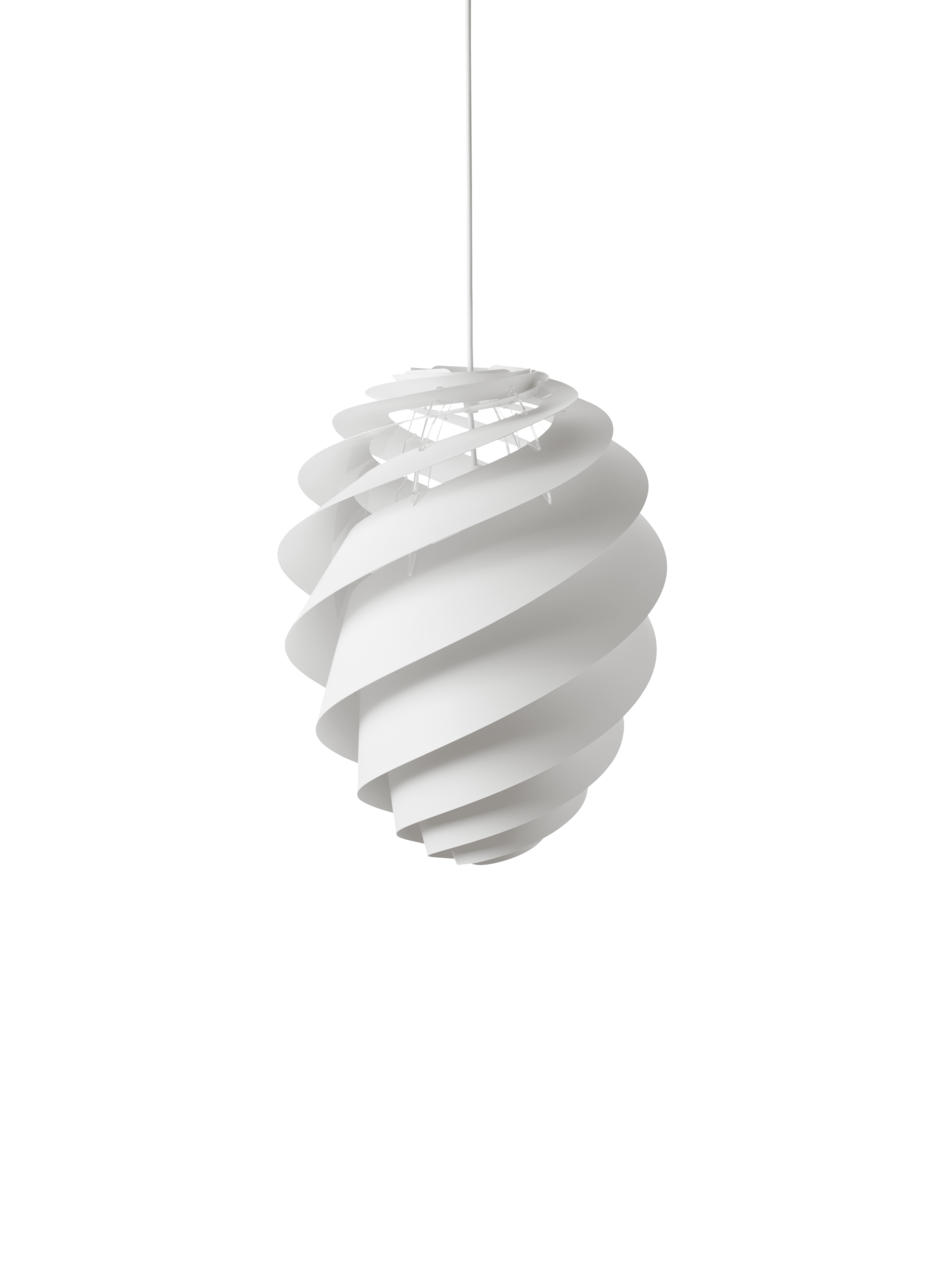 Hanging Lamp MODEL 1312 SWIRL 2 white
