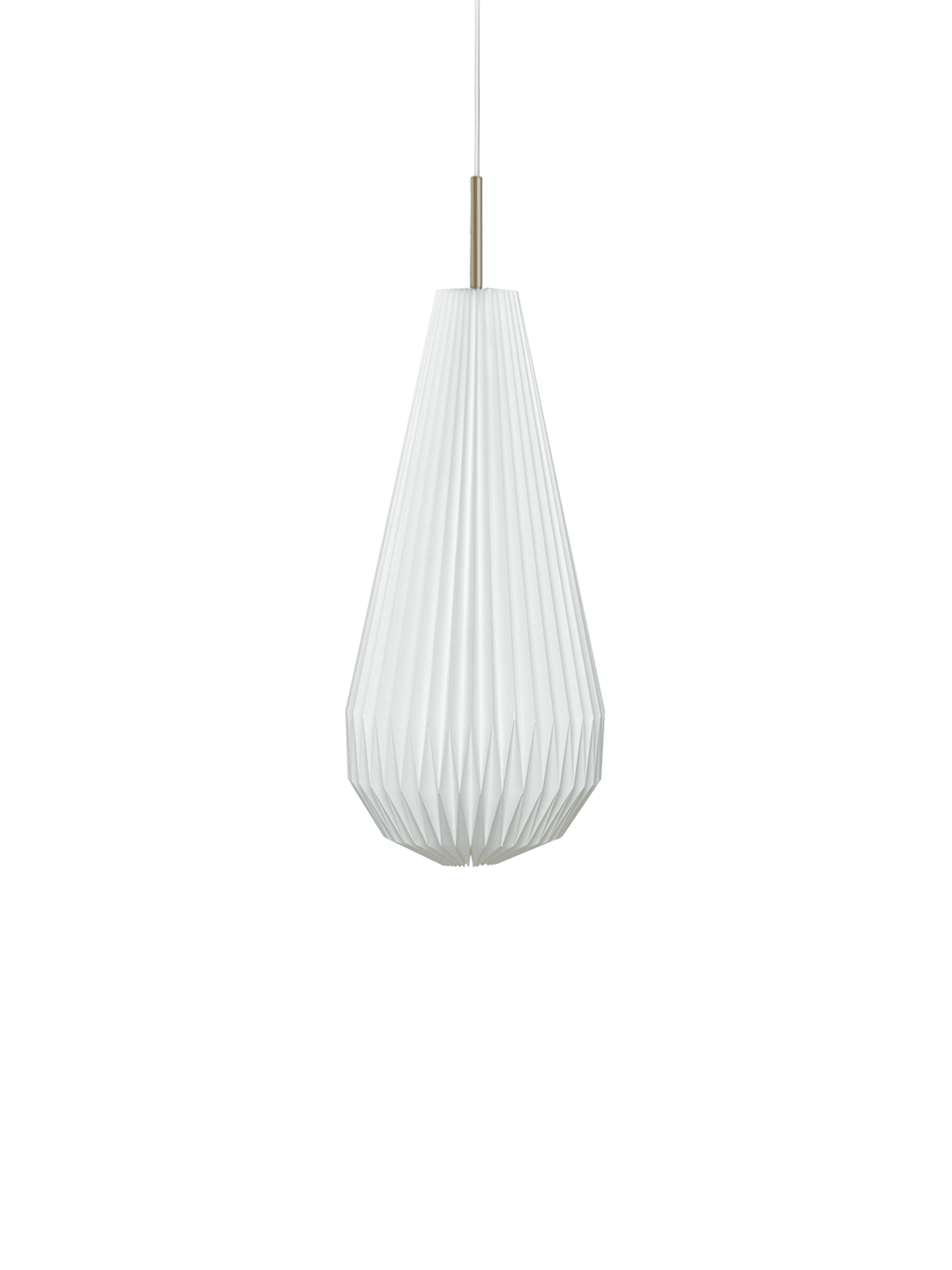 Hanging Lamp MODEL 181 COMET white with gold