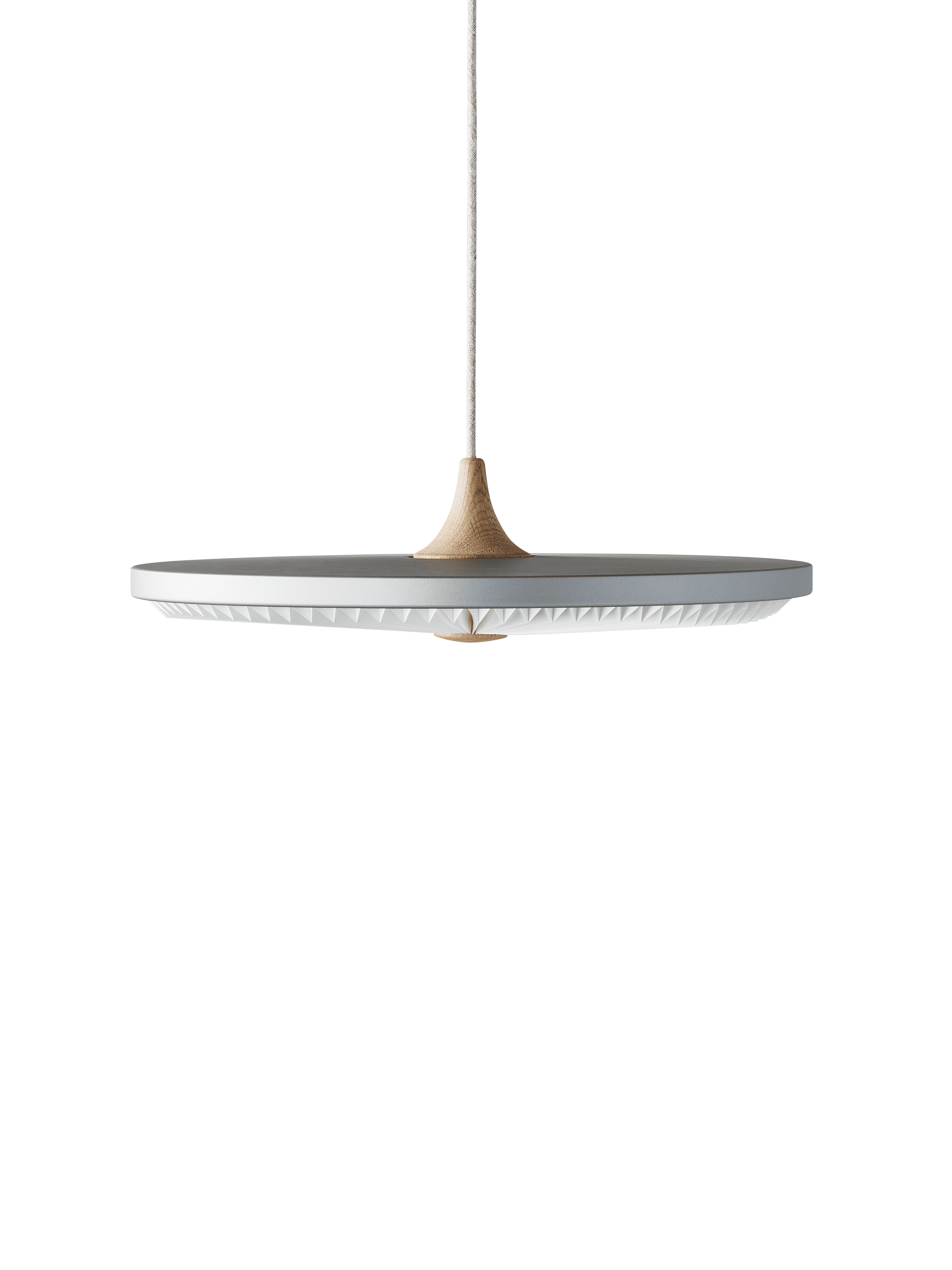 Pendelleuchte MODELL 198 SOLEIL helles Eichenholz