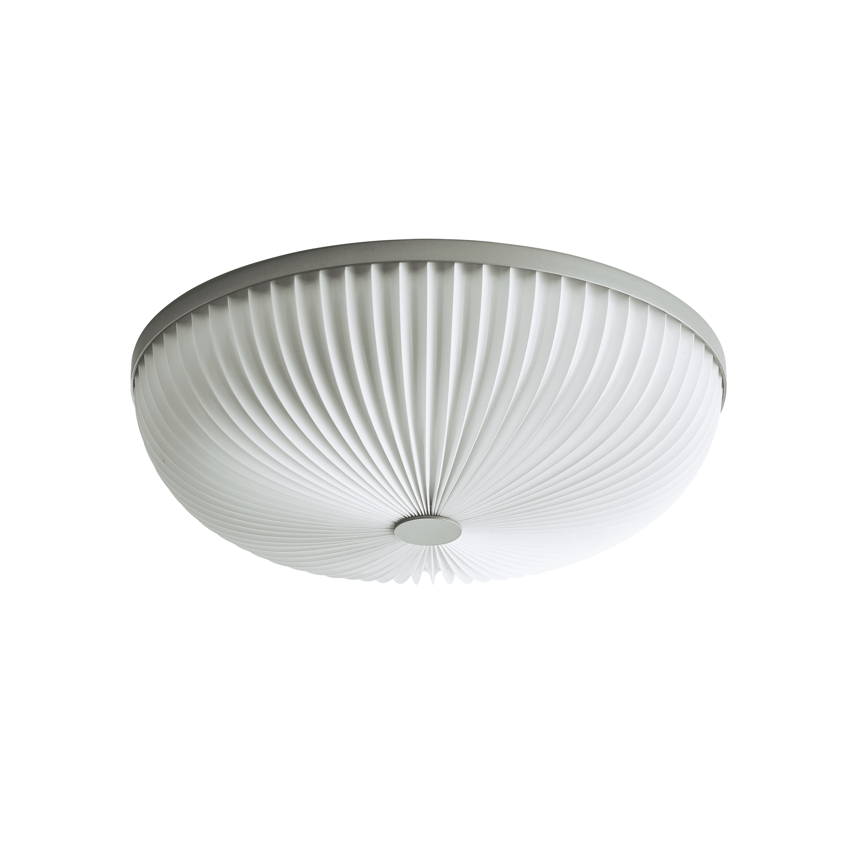 Wandlamp MODEL 235 LAMELLA wit met zilver