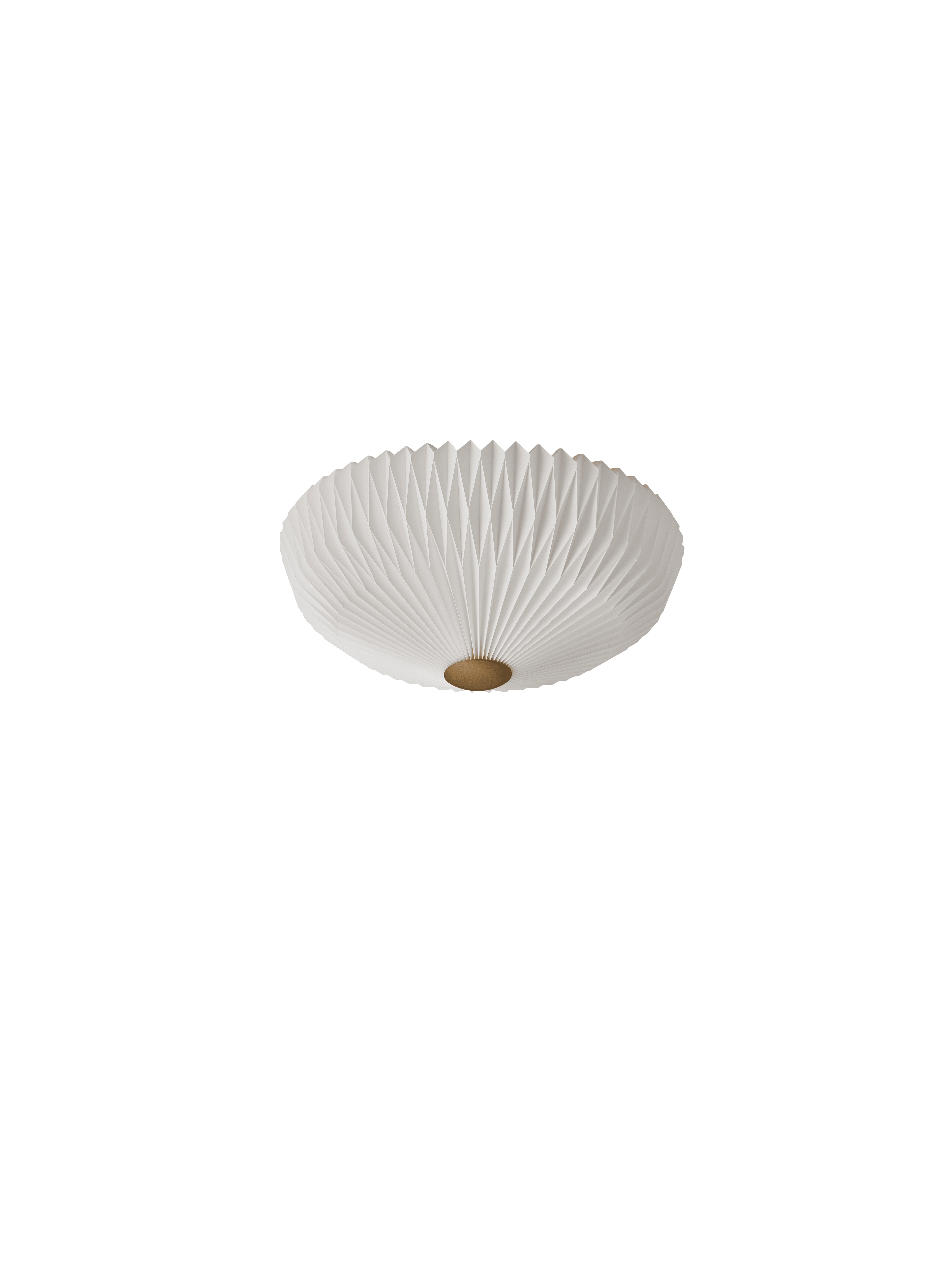 Wandlamp MODEL 23 wit met goud