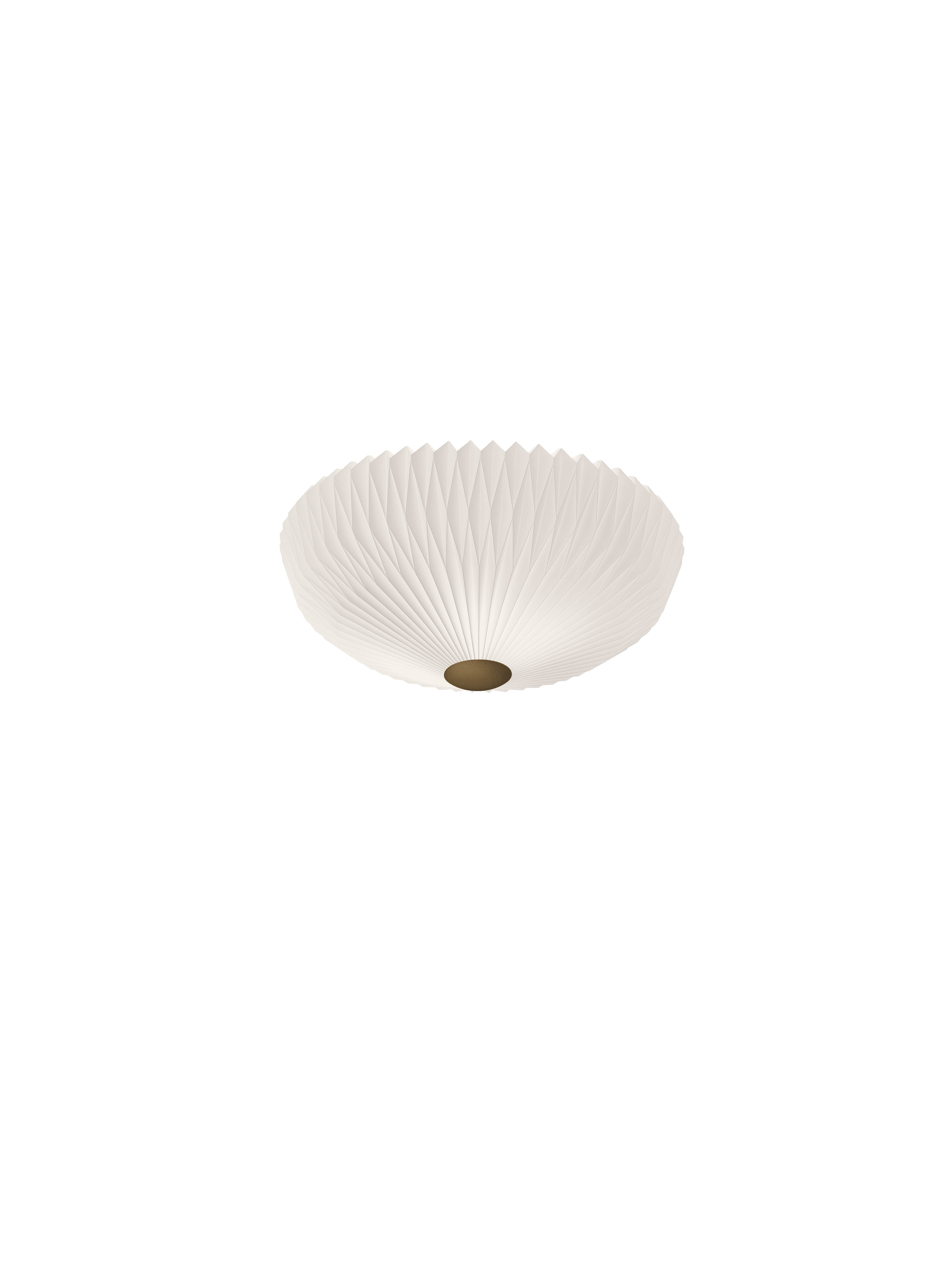 Wandlamp MODEL 23 wit met goud