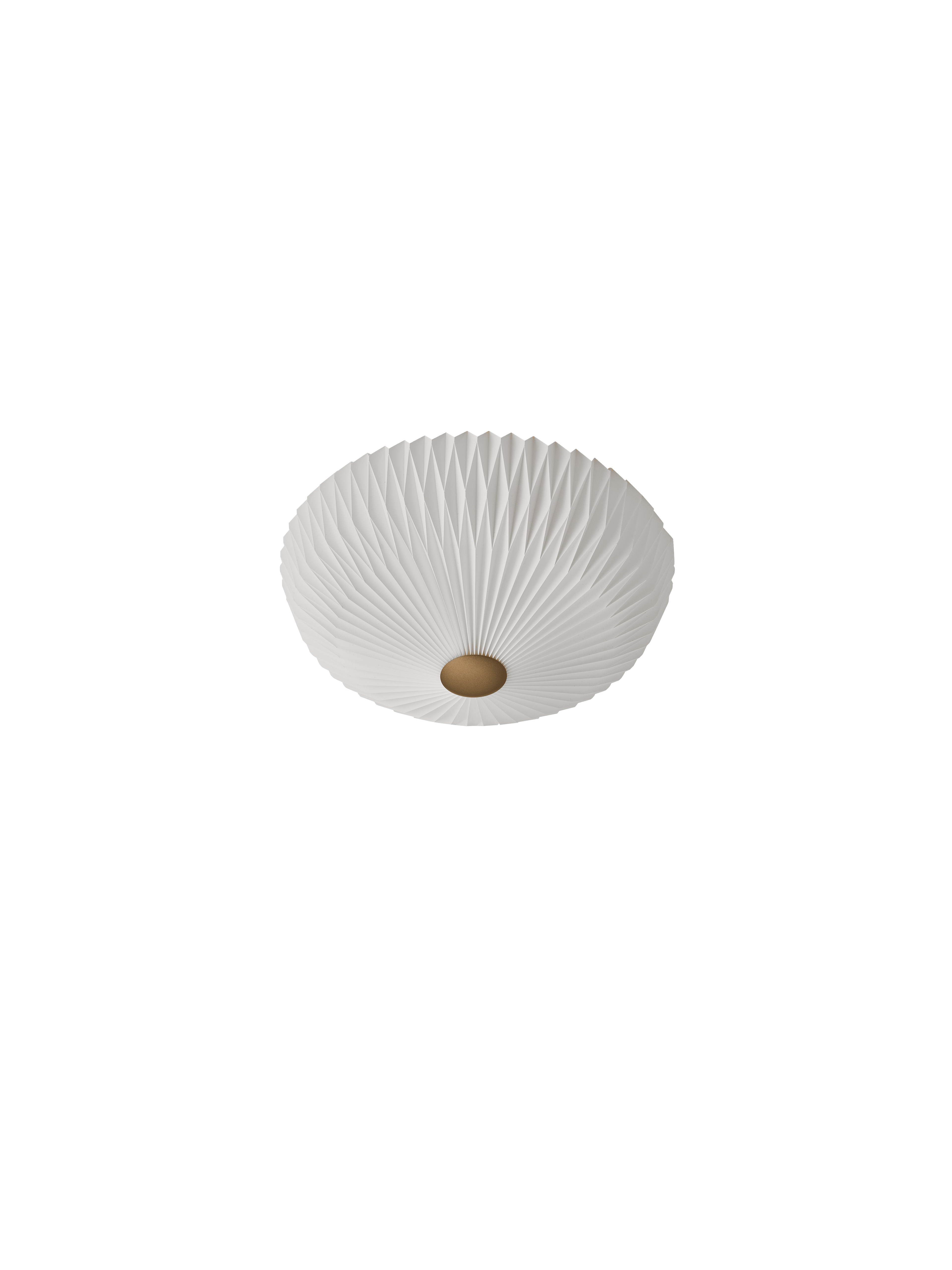 Wandlamp MODEL 23 wit met goud