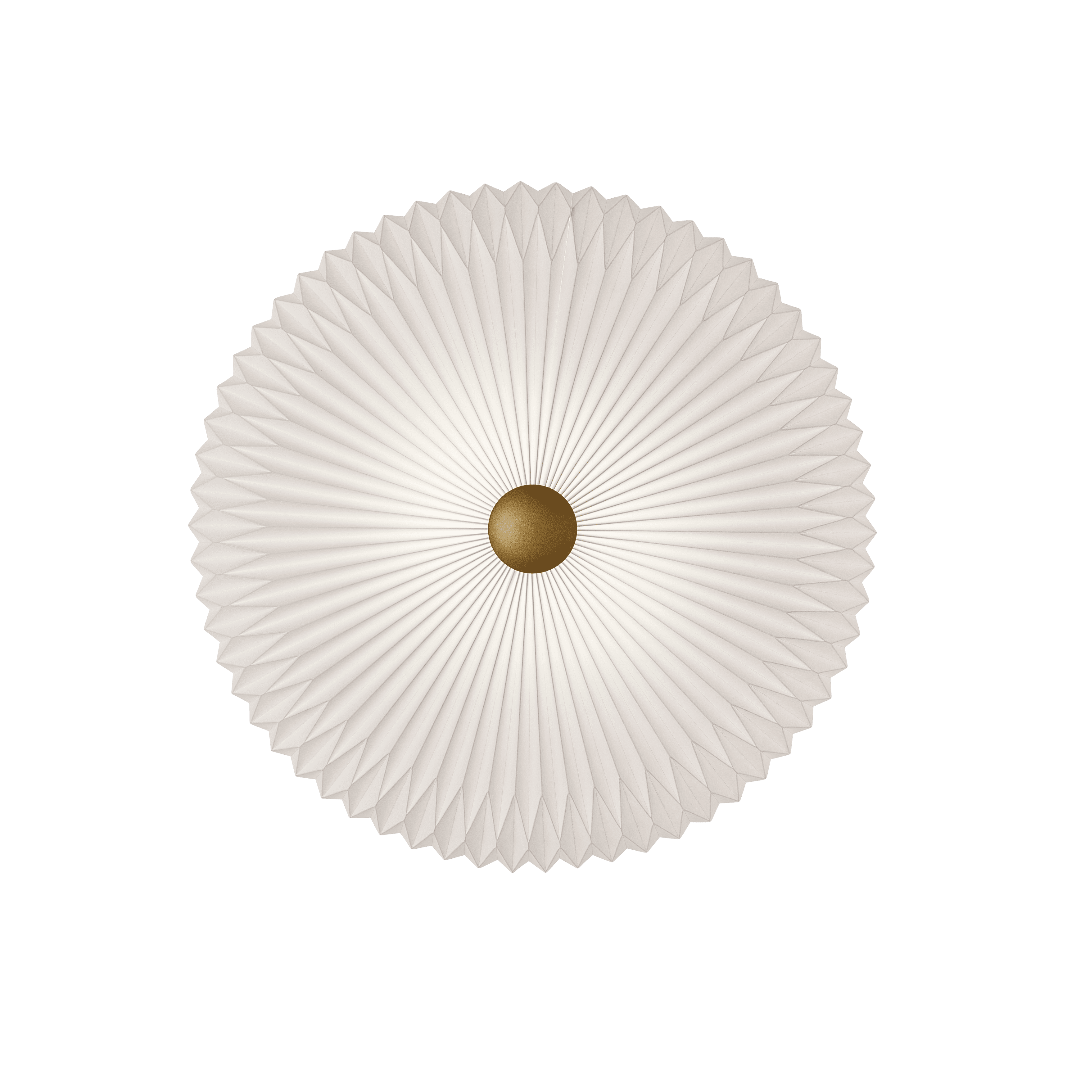 Wandlamp MODEL 23 wit met goud