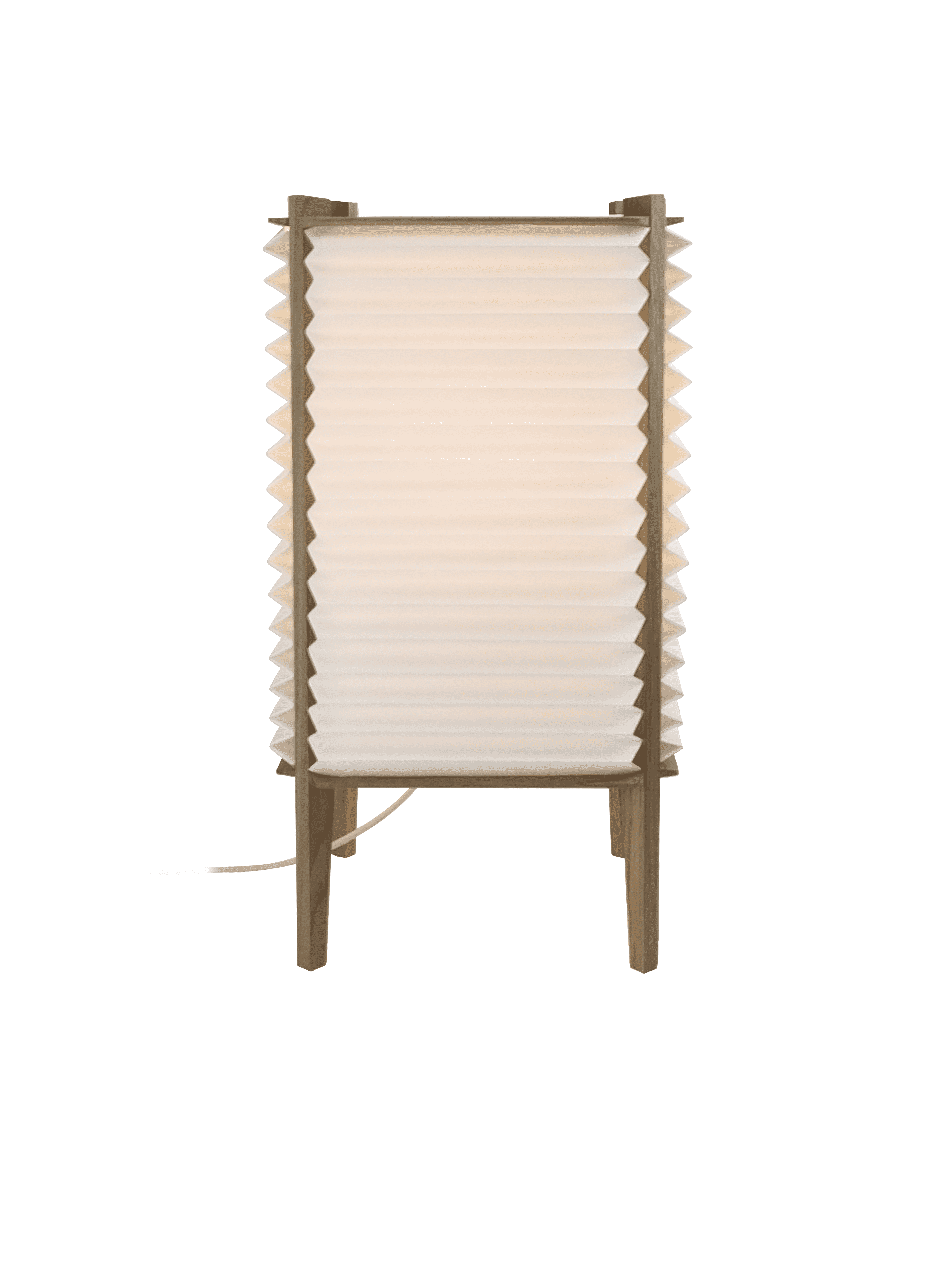 Table Lamp MODEL 303 BEE HIVE white