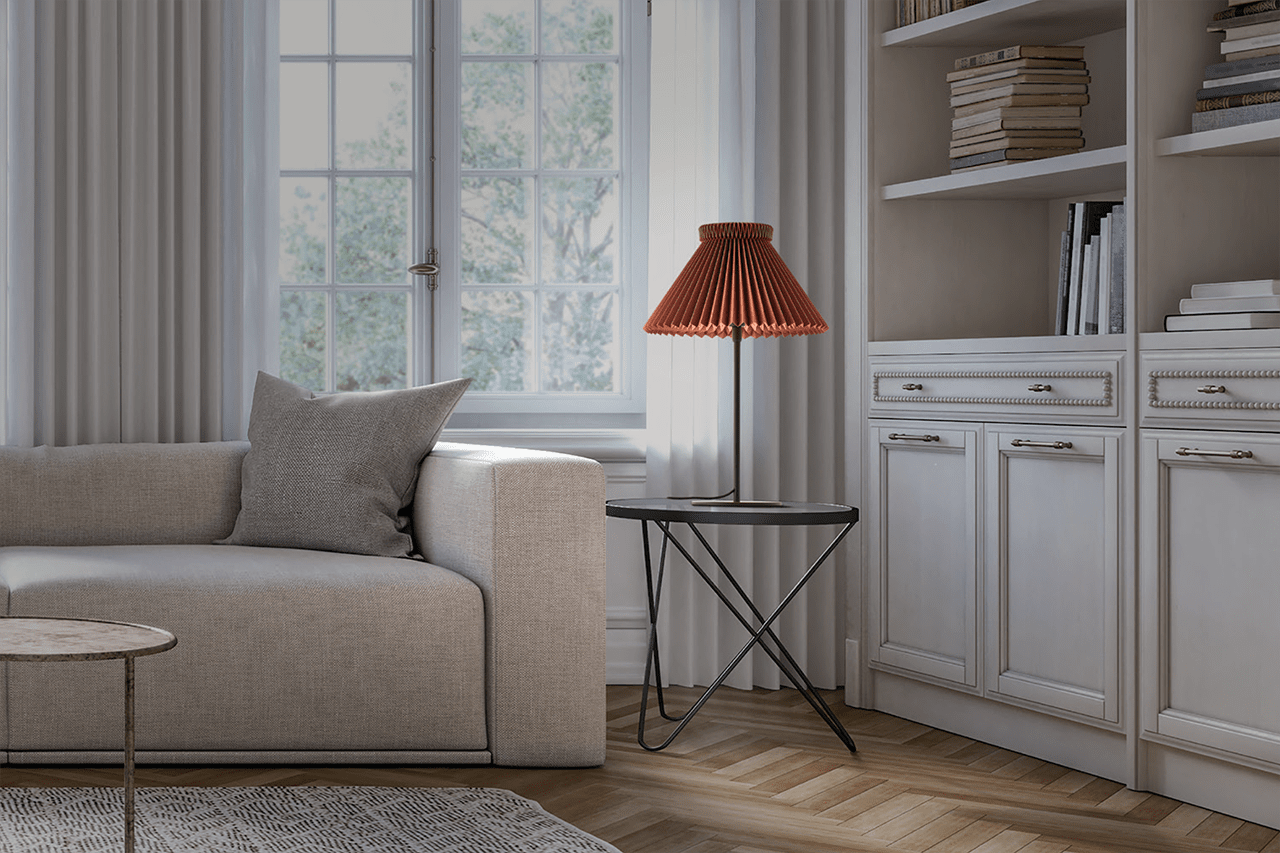 Tafellamp MODEL 334 chocolade