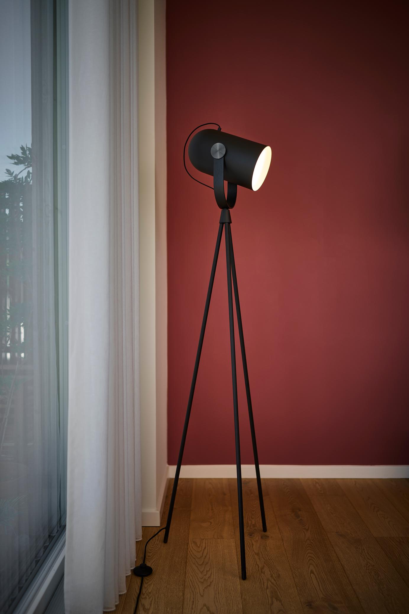 Floor lamp MODEL 362 CARRONADE II black