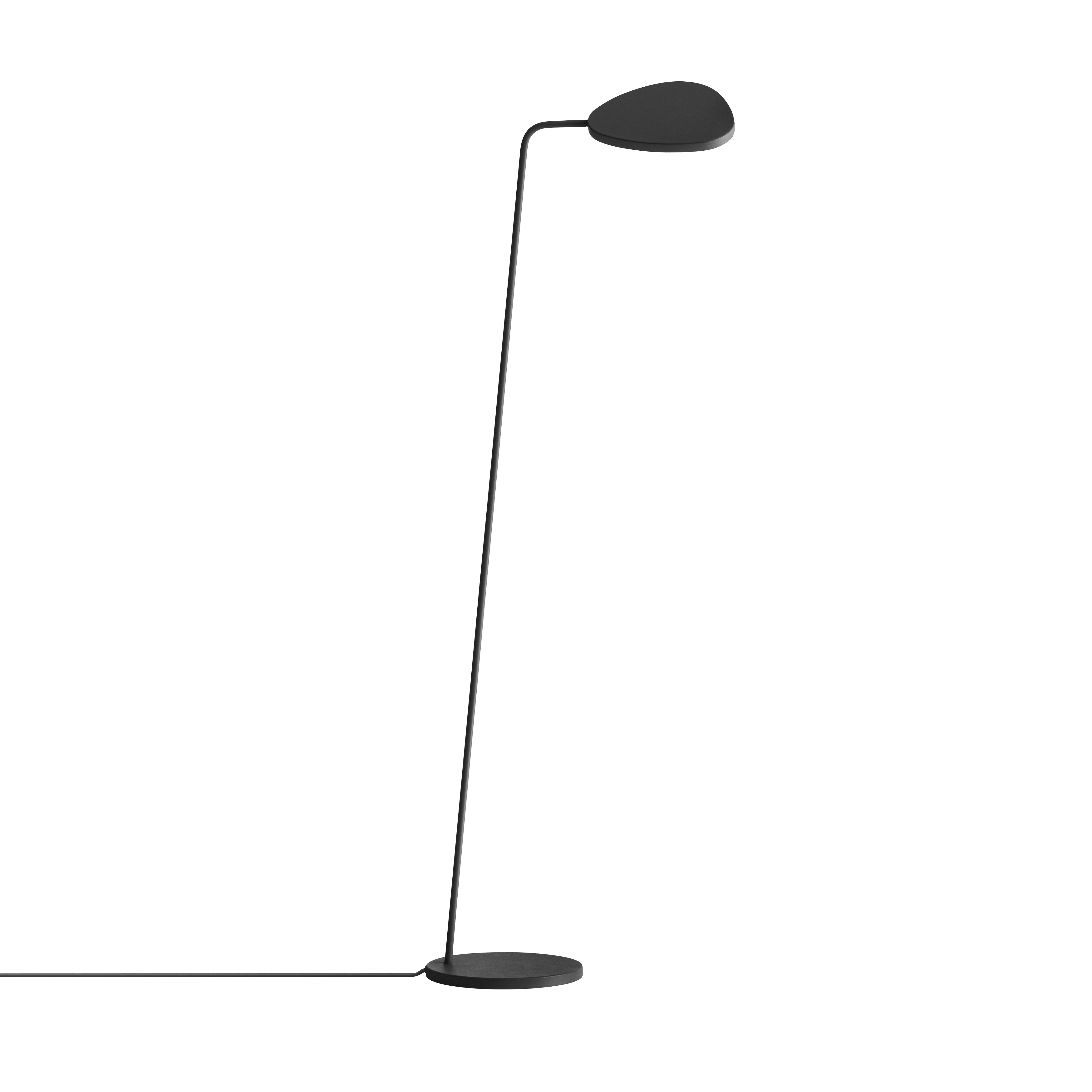 Vloerlamp LEAF zwart