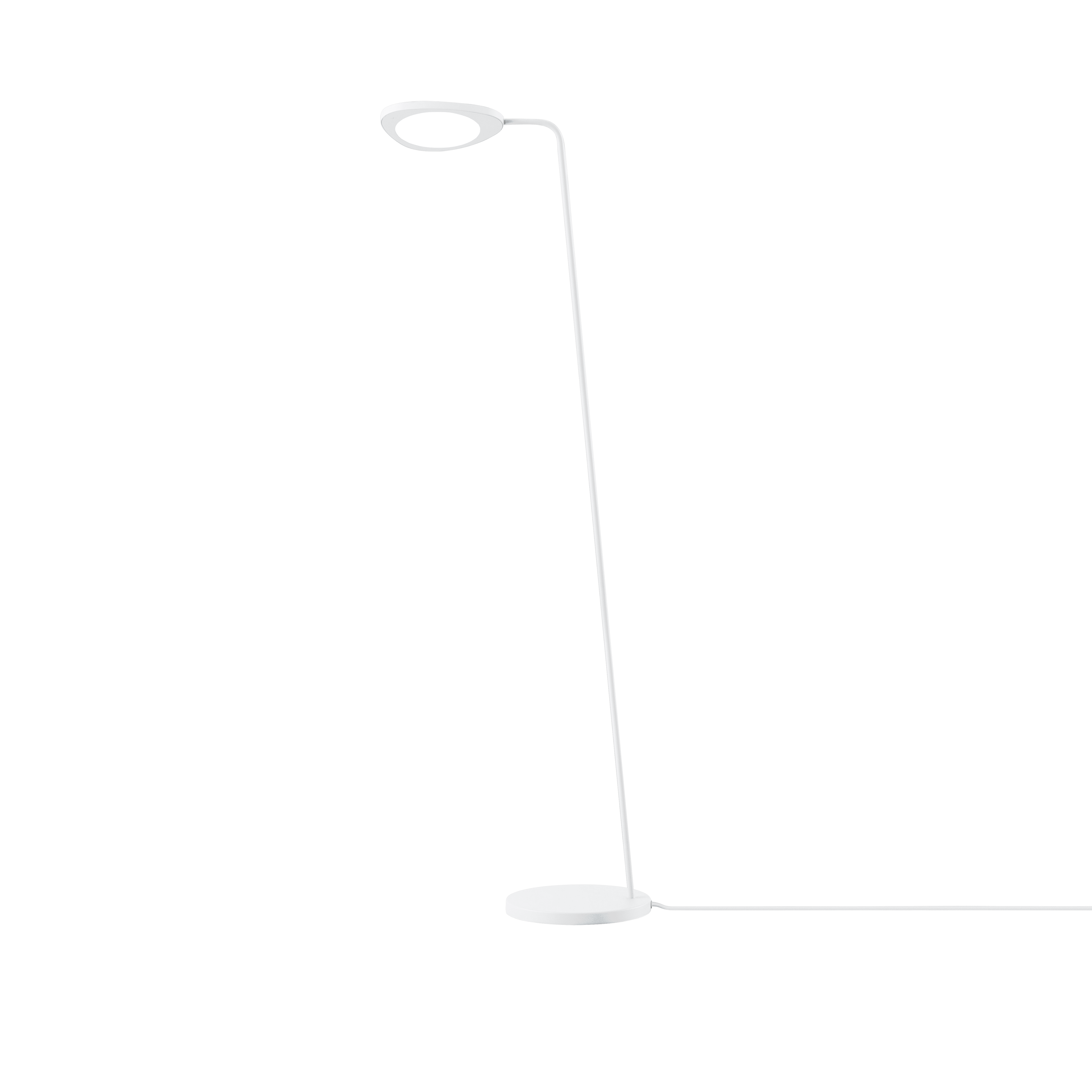Vloerlamp LEAF wit