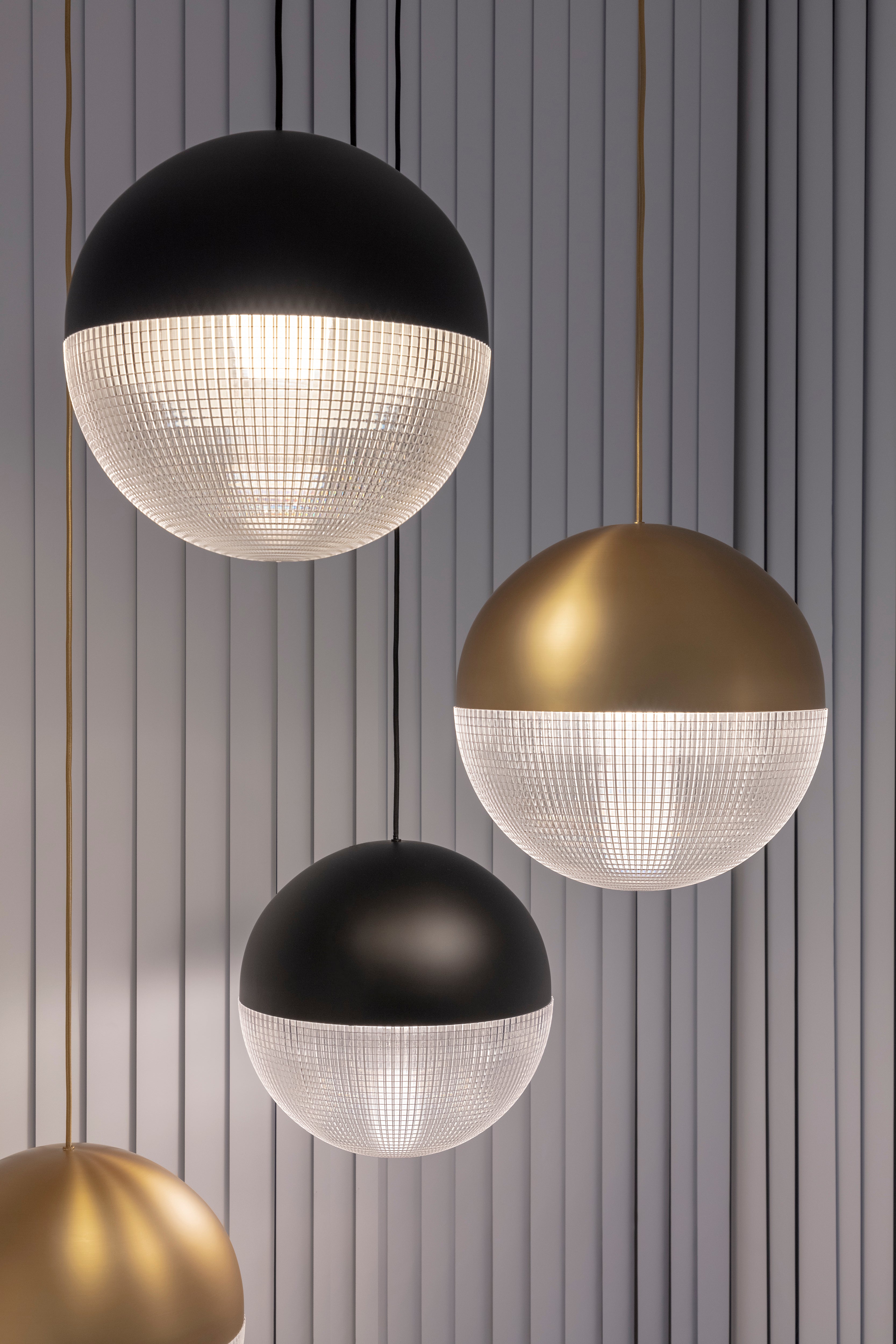Hanglamp LENS FLAIR matzwart