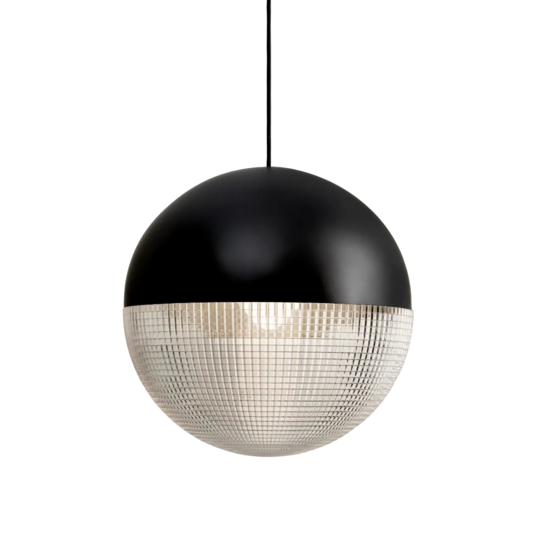 Hanglamp LENS FLAIR matzwart