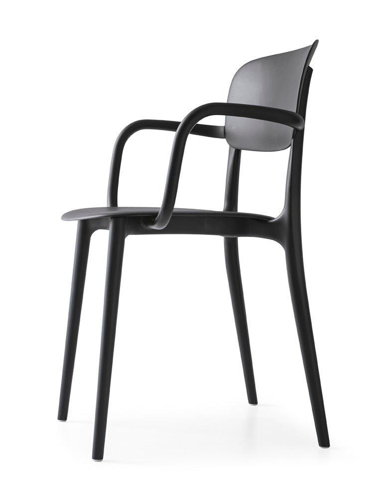 Armchair with Armrests LIBERTY black