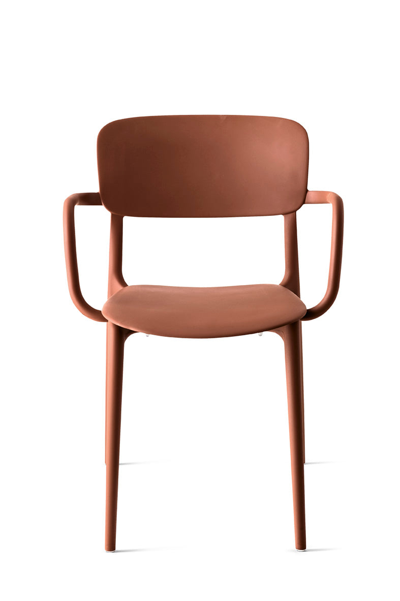 LIBERTY Armchair in Brick Red
