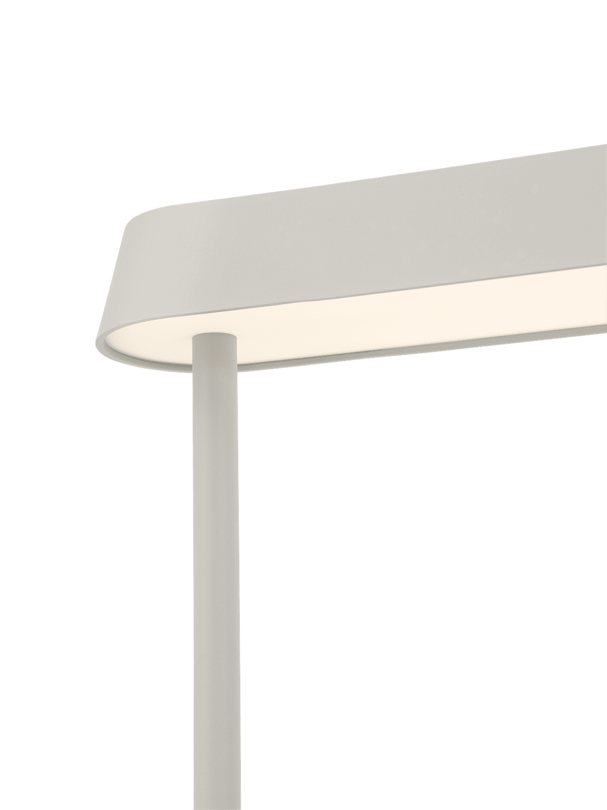 Lampa biurkowa LINEAR jasnoszary
