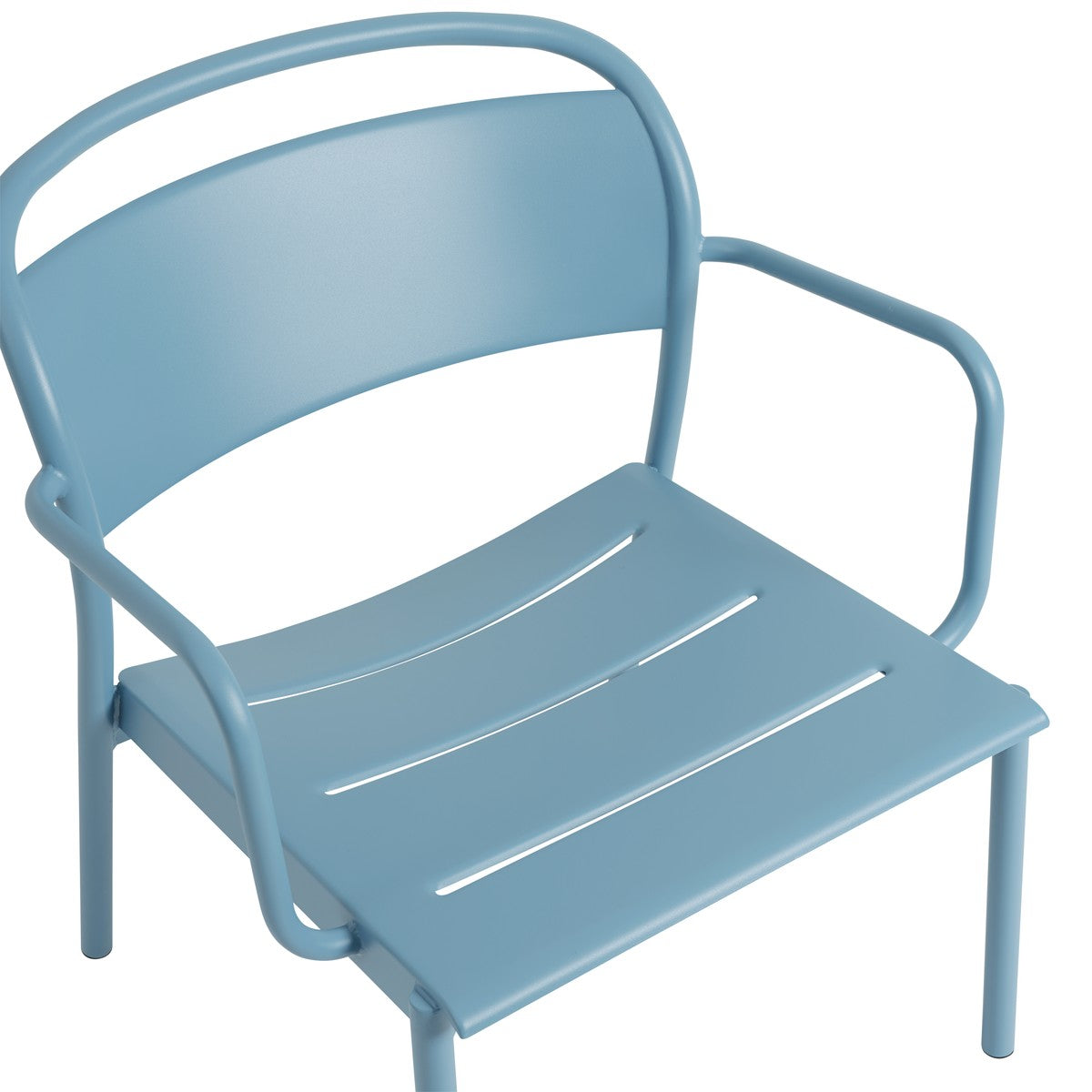 LINEAR Outdoor Armchair Blue Steel