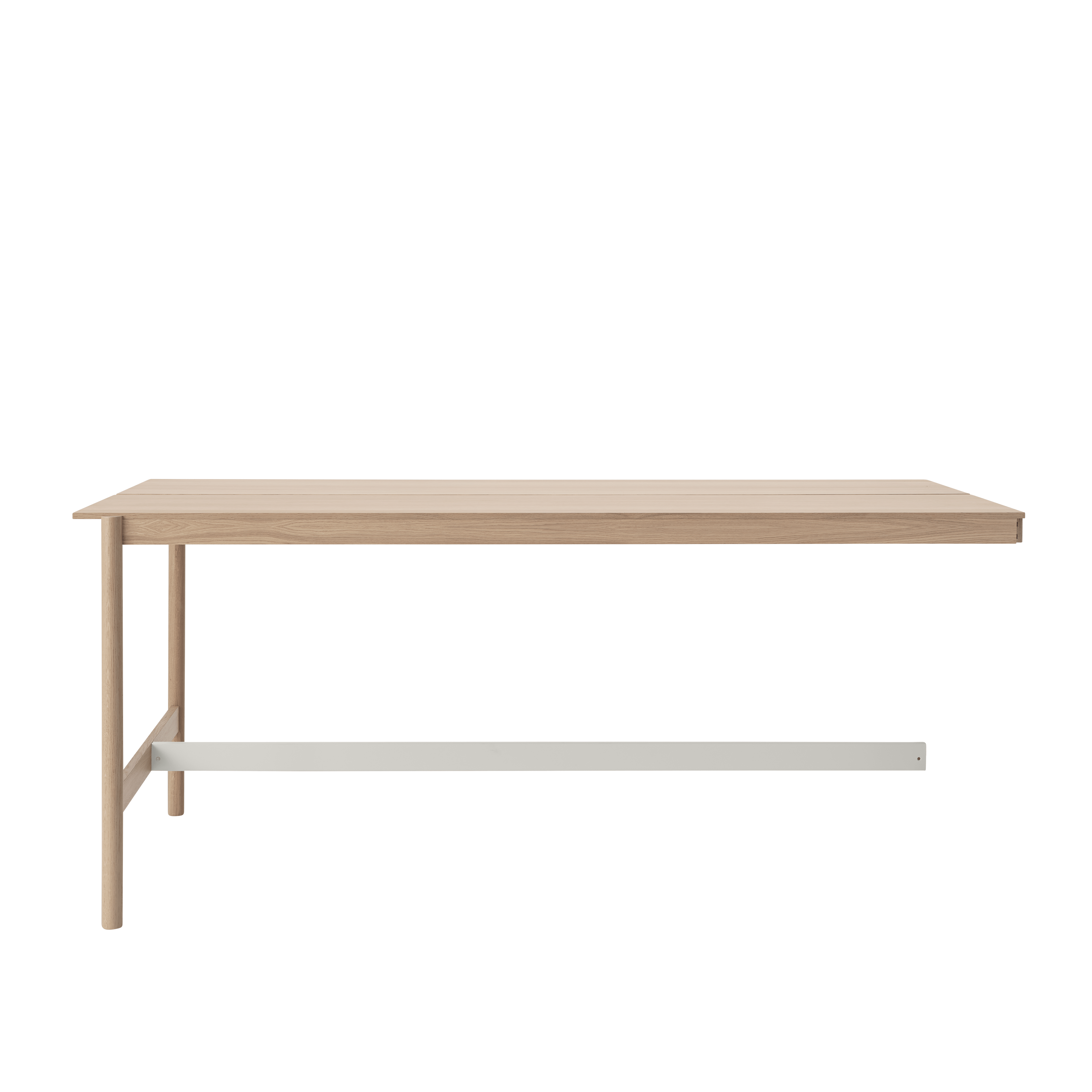 Bureau tafel LINEAR SYSTEM HIGH - CONFIGURATIE 2 eikenfineer