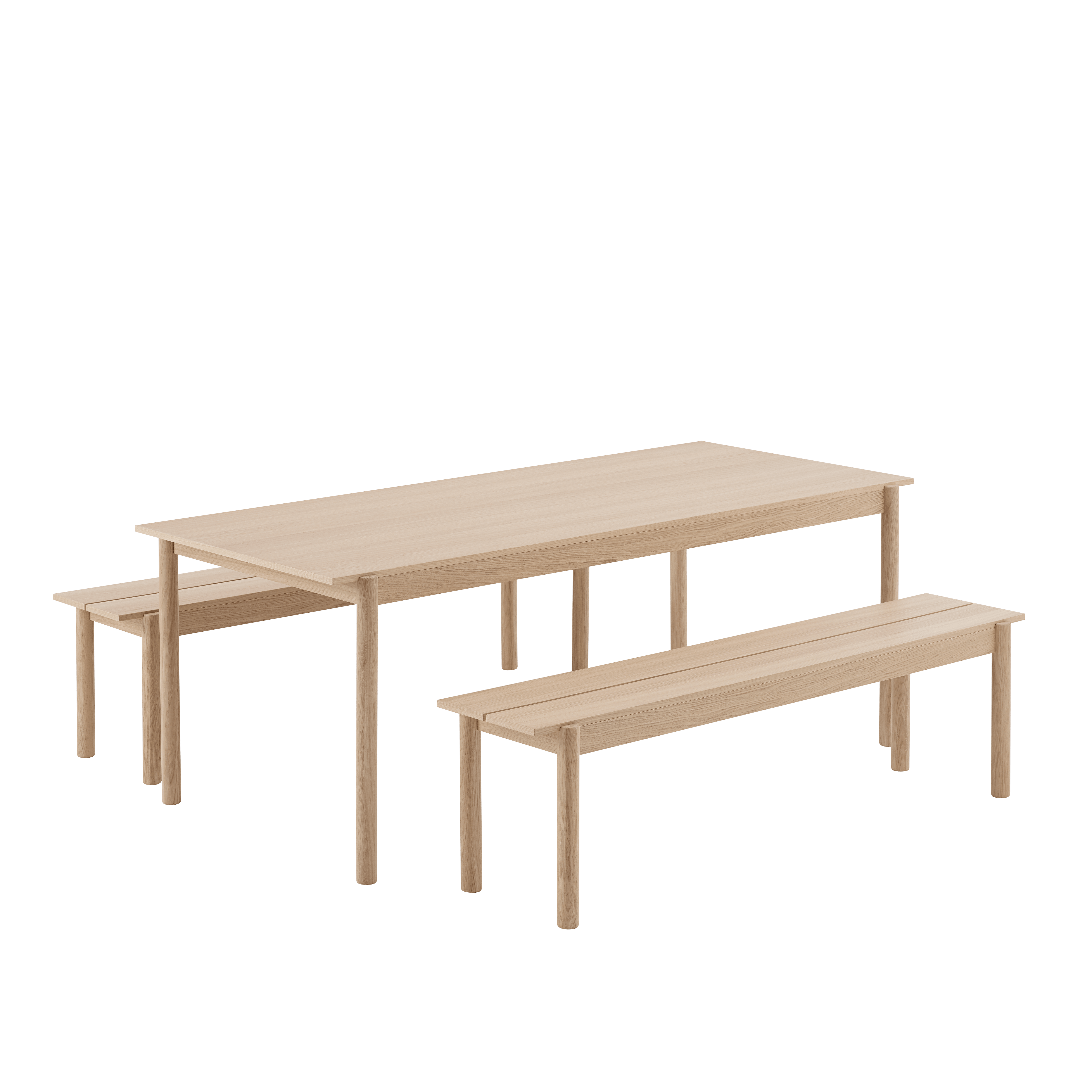 Tafel LINEAR eikenhout