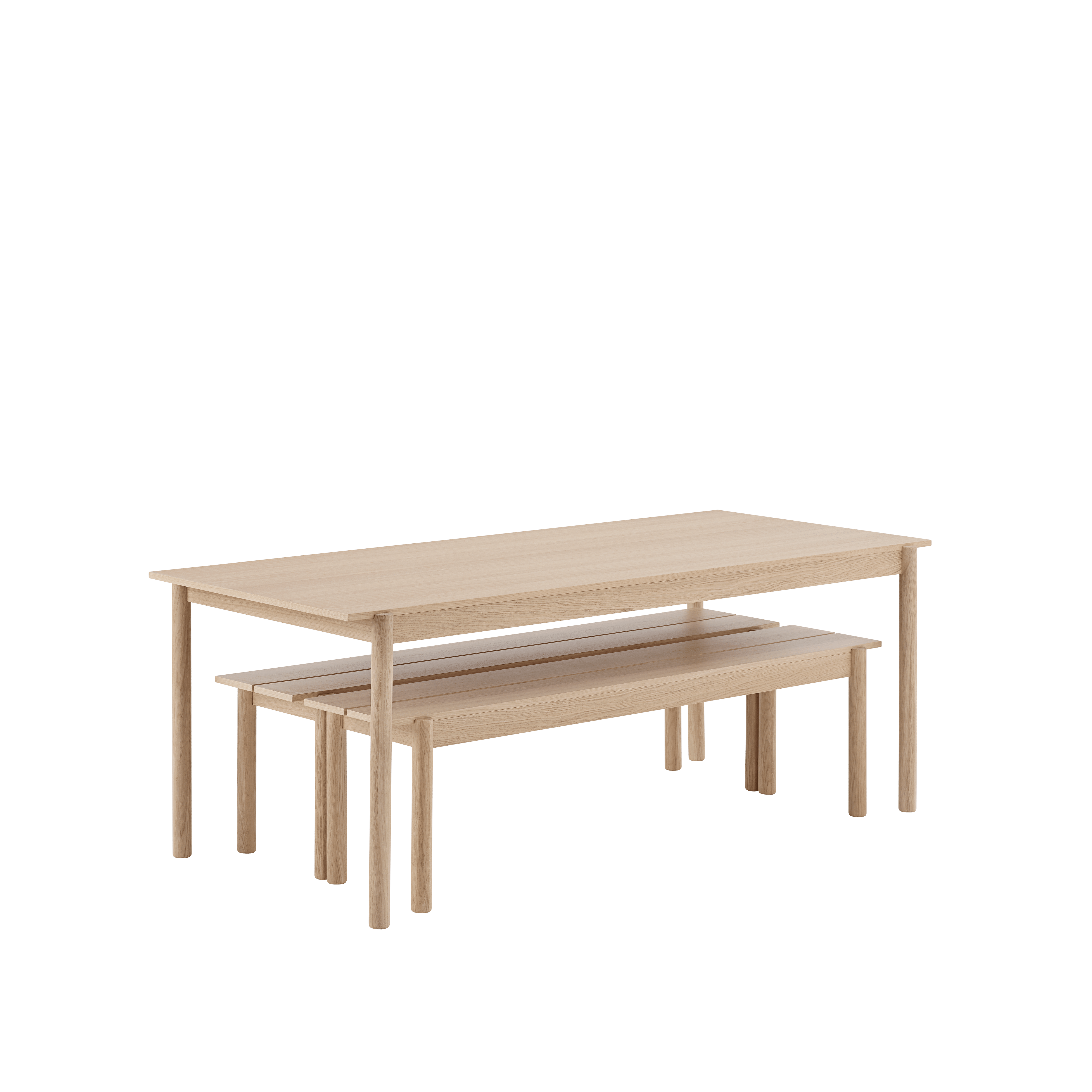Tafel LINEAR eikenhout