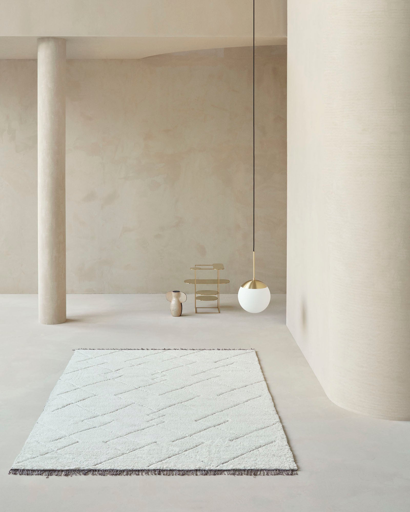 TAPijt TORUN beige met zwart