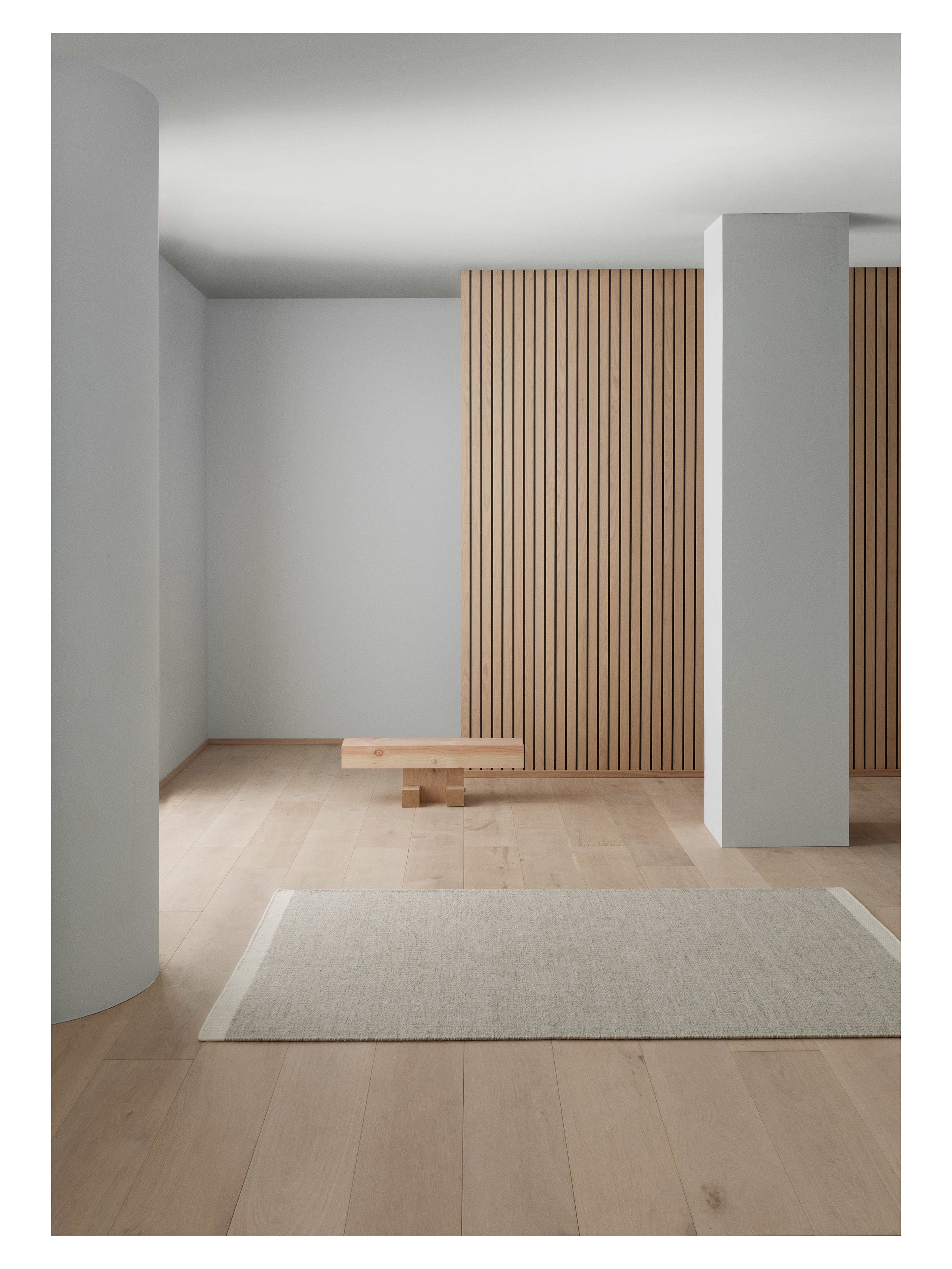 Natürliches Beige Frode Teppich