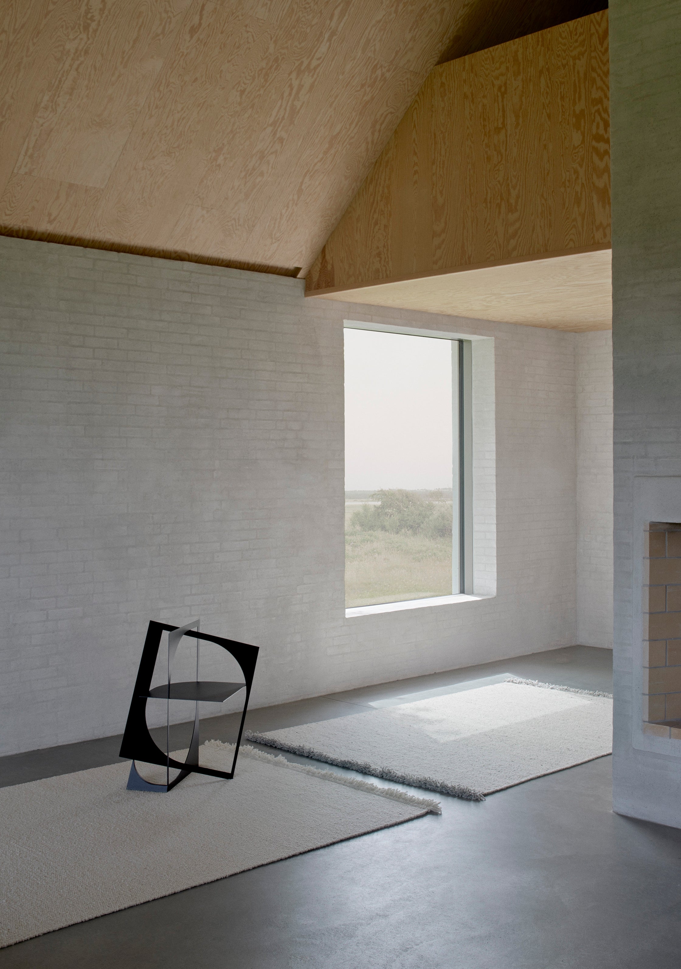 Teppich FRIEDLICHE GLEICHGEWICHT weiß