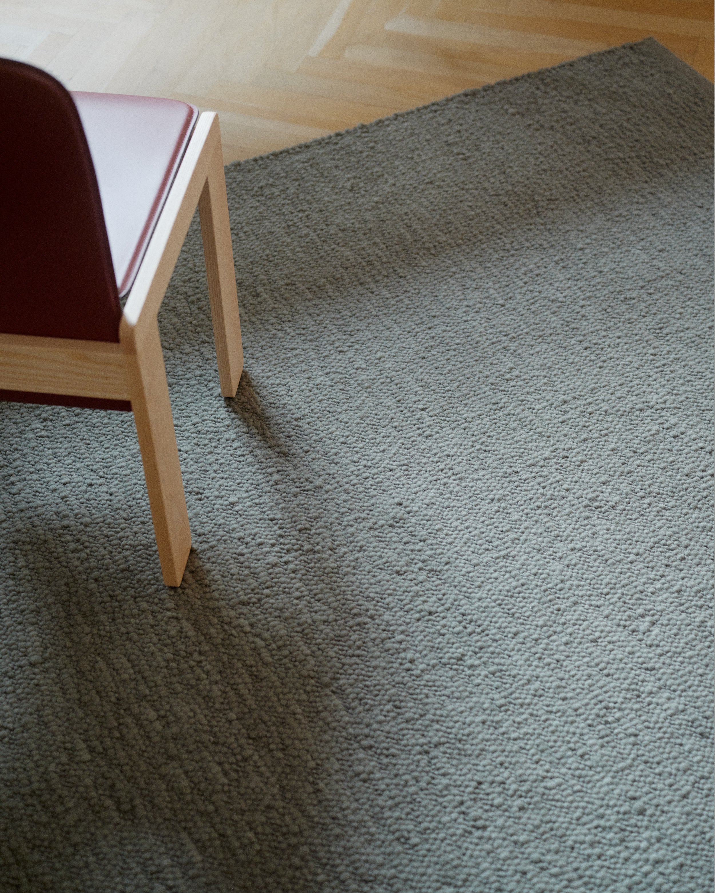 Vloerkleed PEBBLED POEM groen mos