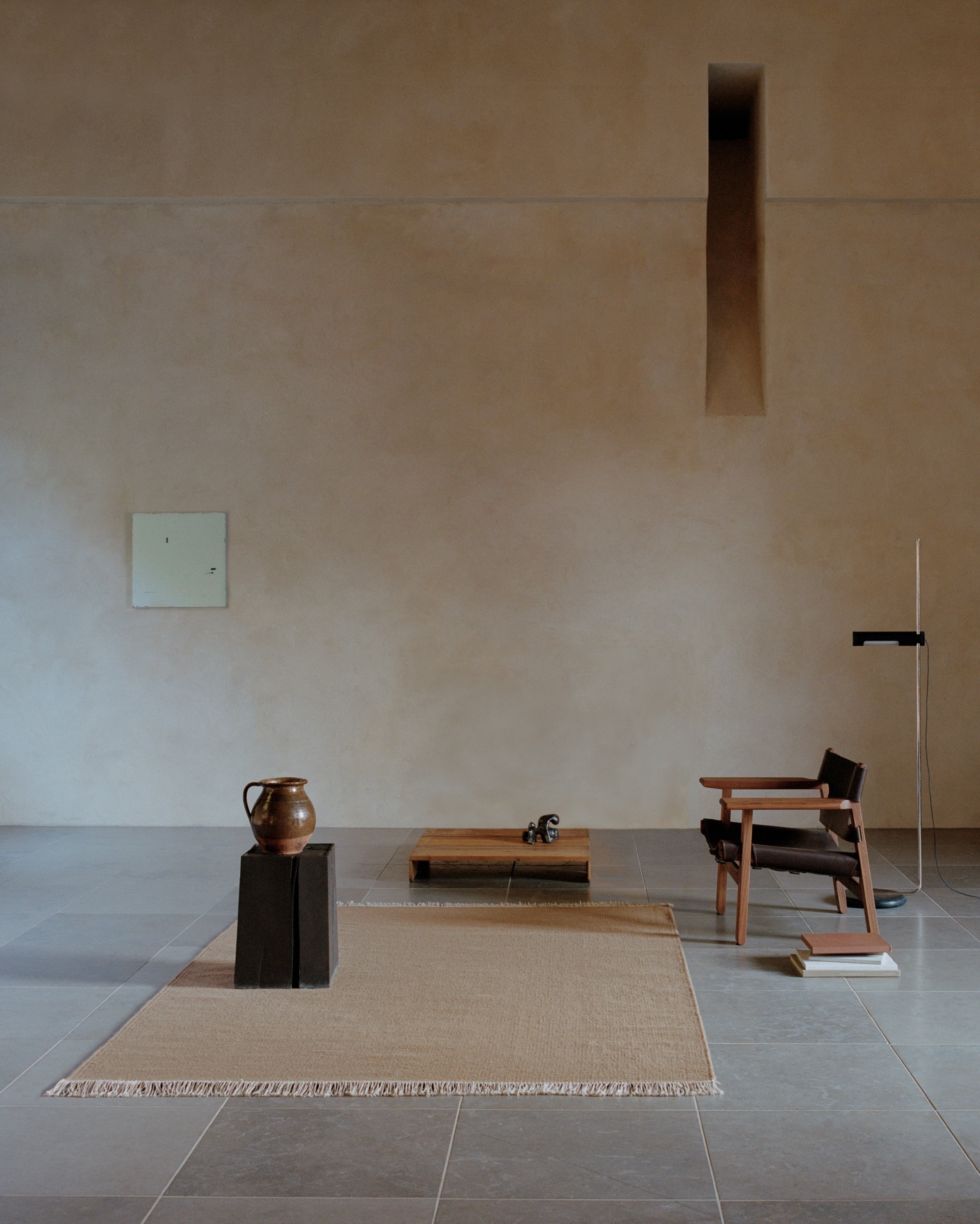 RAINBOW rug terracotta